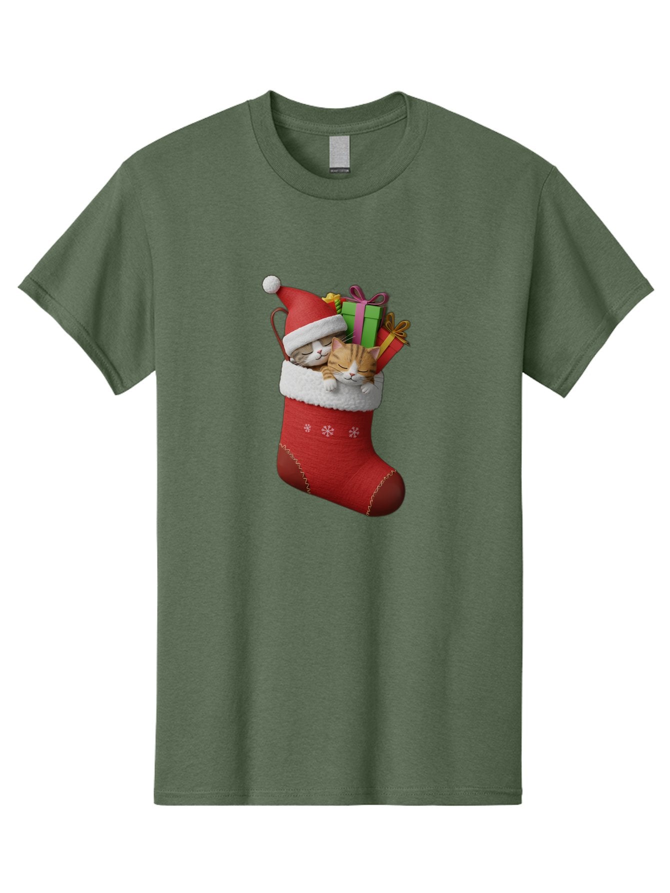 Cats-In-Christmas-Stocking Men'S Graphic Tee, 100% Cotton, Comfortable Casual Summer Wear, Machine Washable, Vintage Camera, Old Camera, Antique Camera, Black Camera, Classic Photography, Photography Equipment, Nostalgic Device, Film Camera, Bam000