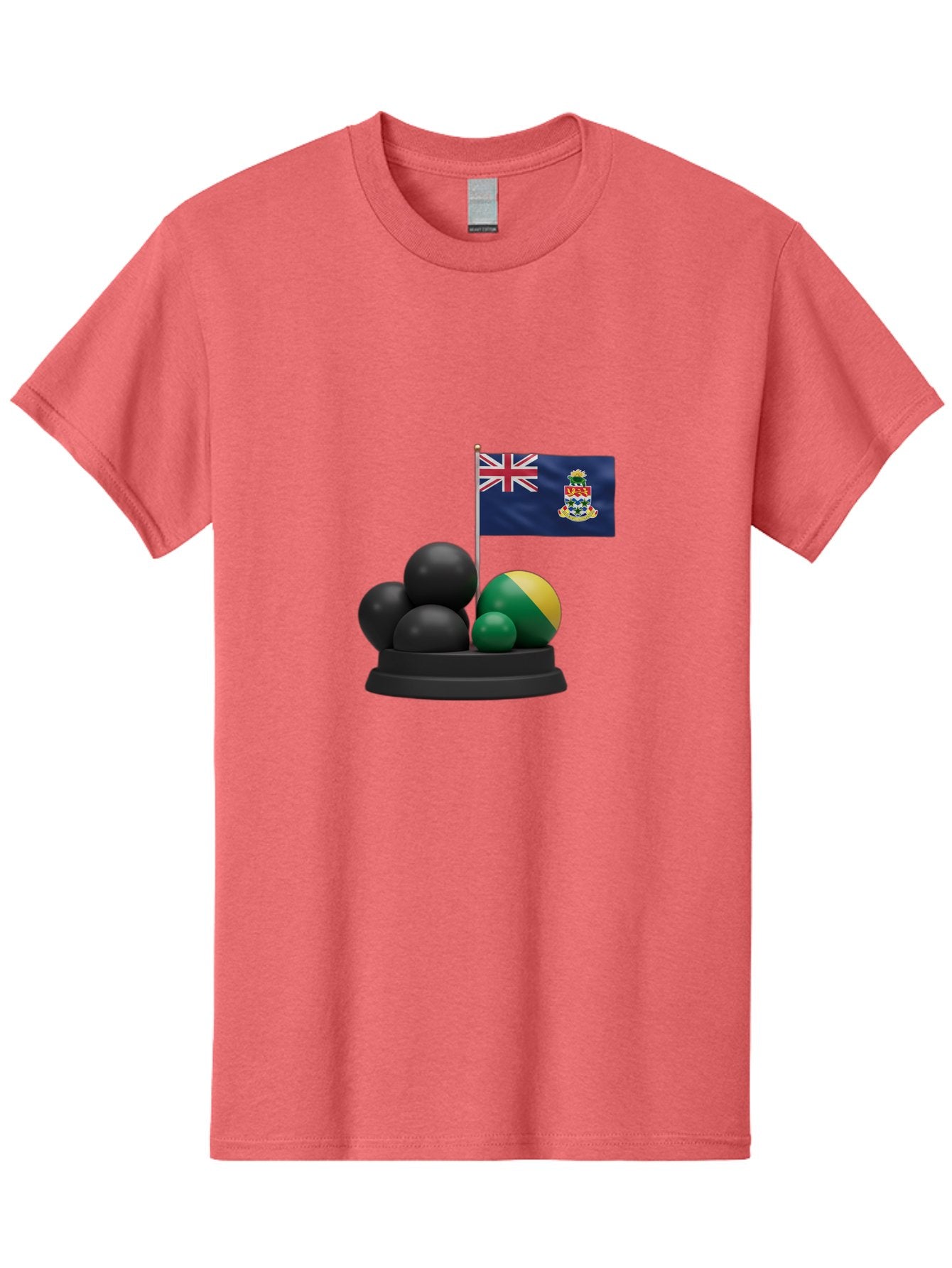 Cayman-Islands-Flag-With-Snooker-Balls Men'S Graphic Tee, 100% Cotton, Comfortable Casual Summer Wear, Machine Washable, Vintage Camera, Old Camera, Antique Camera, Black Camera, Classic Photography, Photography Equipment, Nostalgic Device, Bam001 10