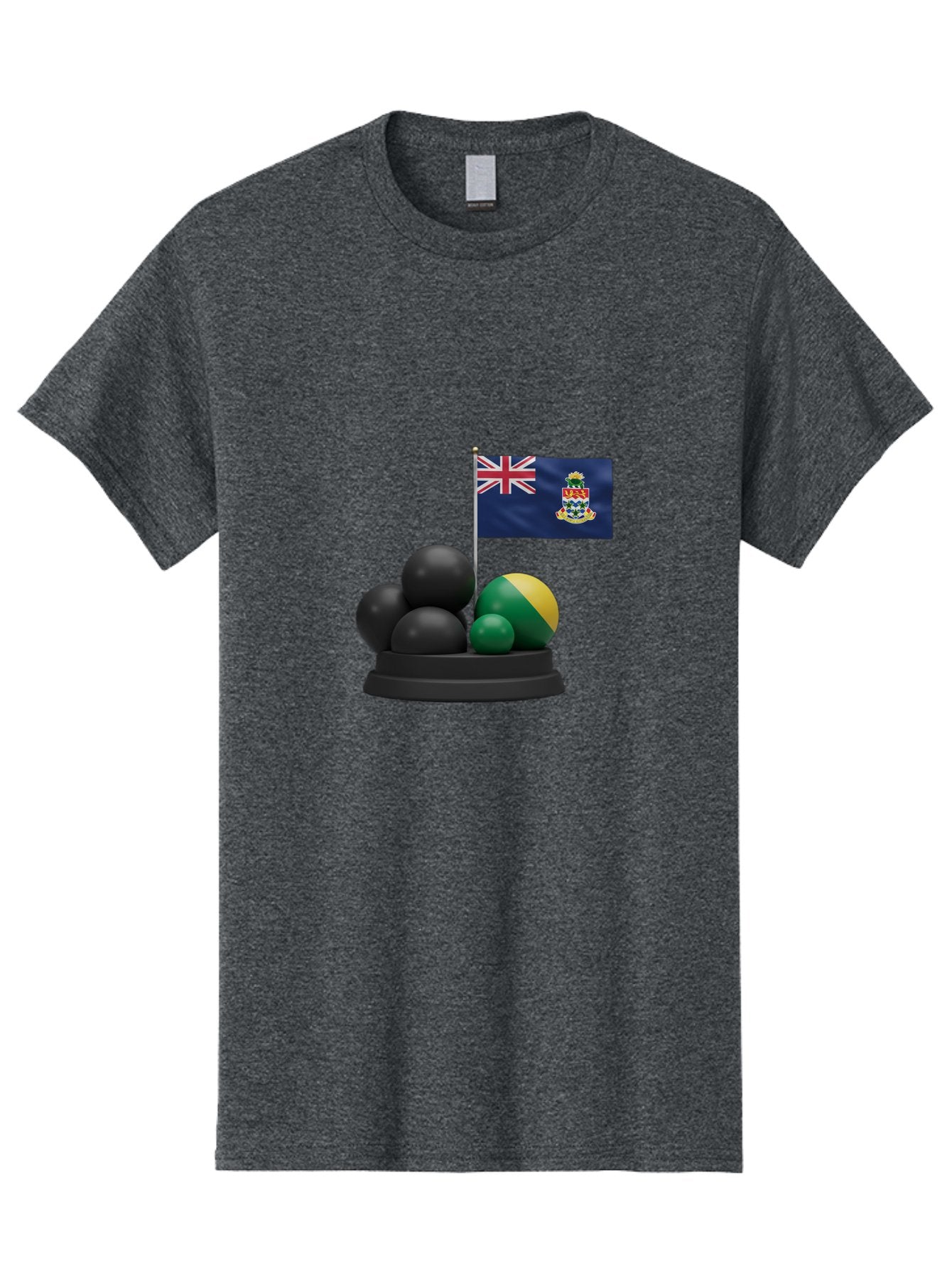 Cayman-Islands-Flag-With-Snooker-Balls Men'S Graphic Tee, 100% Cotton, Comfortable Casual Summer Wear, Machine Washable, Vintage Camera, Old Camera, Antique Camera, Black Camera, Classic Photography, Photography Equipment, Nostalgic Device, Bam001 8