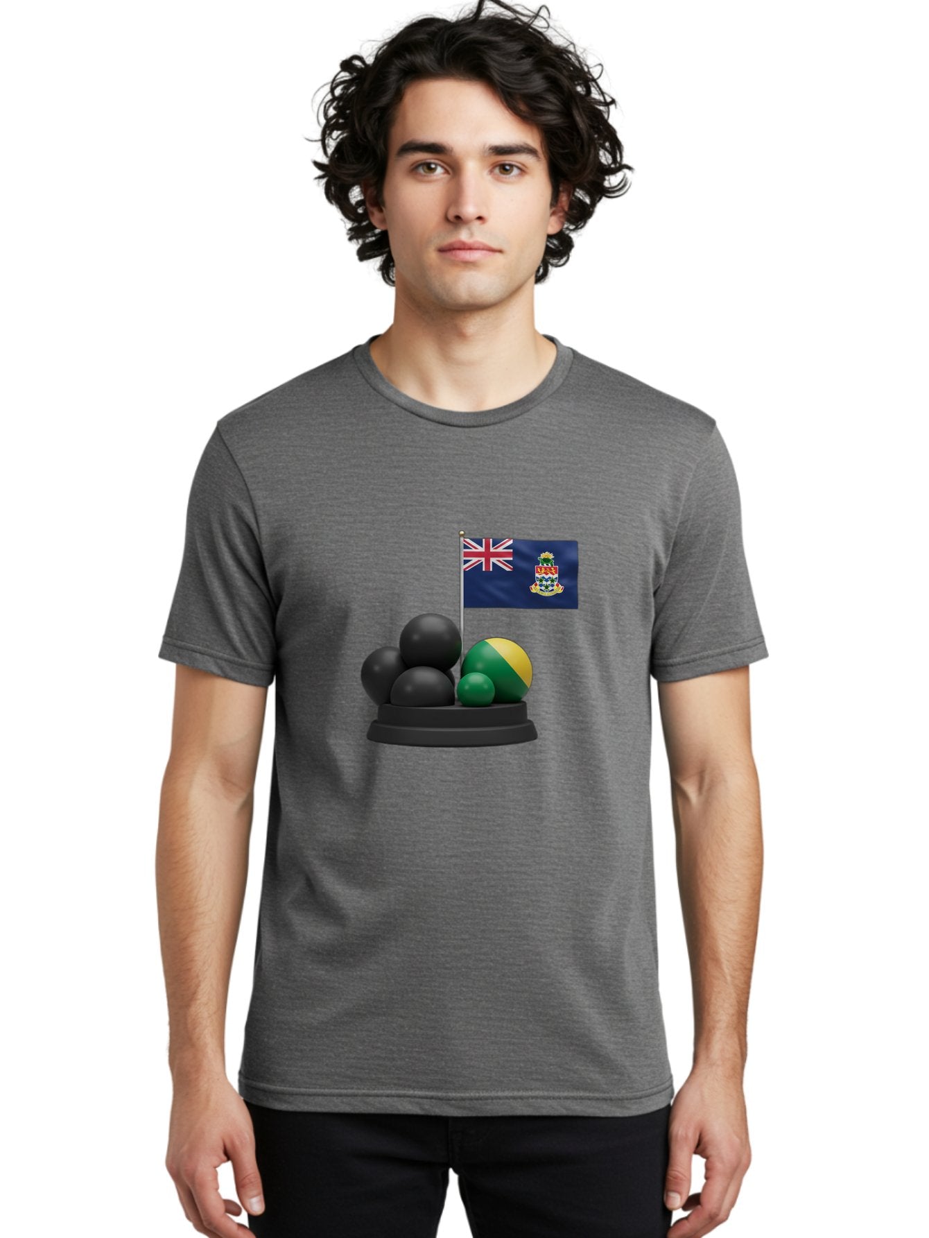 Cayman-Islands-Flag-With-Snooker-Balls Men'S Graphic Tee, 100% Cotton, Comfortable Casual Summer Wear, Machine Washable, Vintage Camera, Old Camera, Antique Camera, Black Camera, Classic Photography, Photography Equipment, Nostalgic Device, Bam001 23