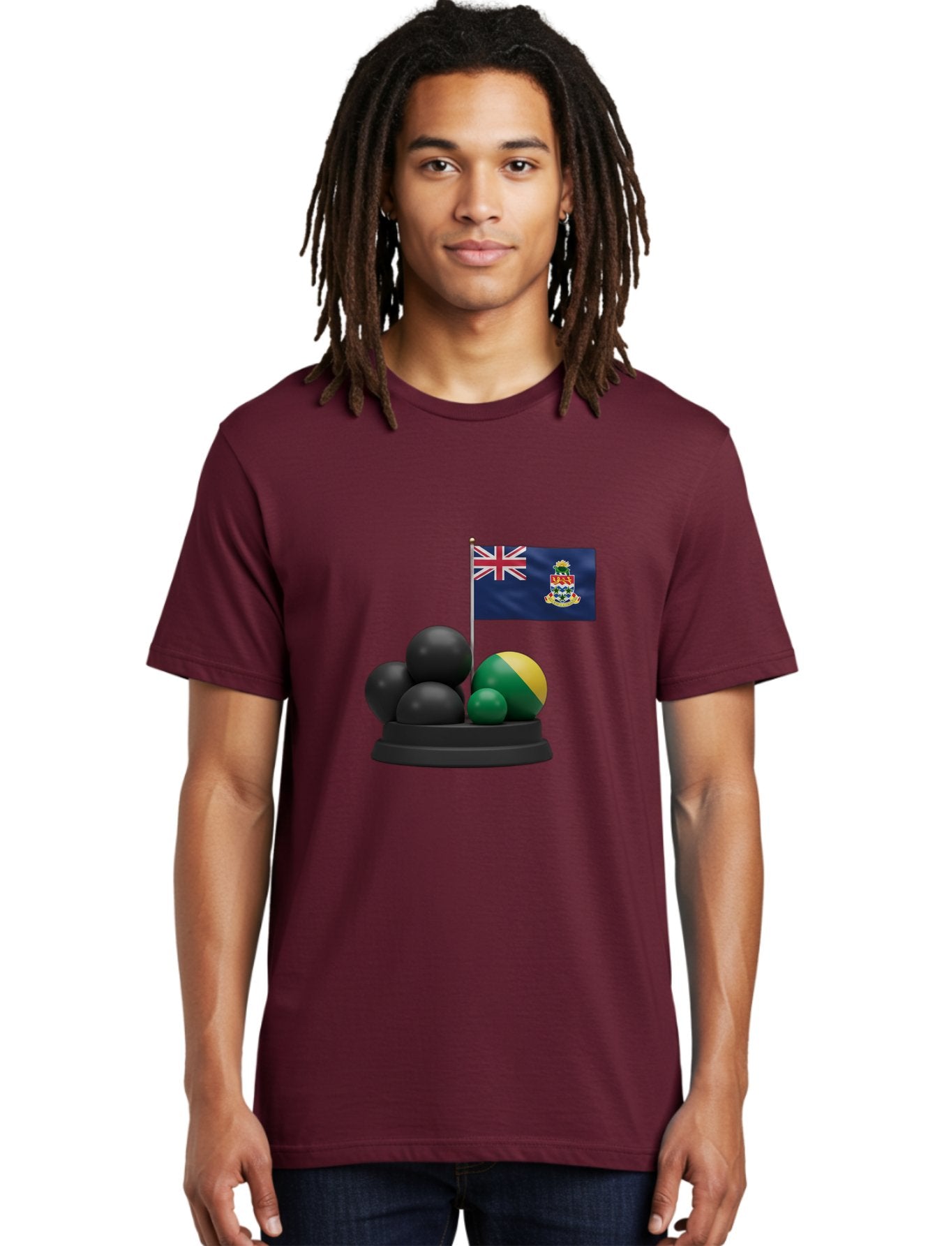 Cayman-Islands-Flag-With-Snooker-Balls Men'S Graphic Tee, 100% Cotton, Comfortable Casual Summer Wear, Machine Washable, Vintage Camera, Old Camera, Antique Camera, Black Camera, Classic Photography, Photography Equipment, Nostalgic Device, Bam001 26