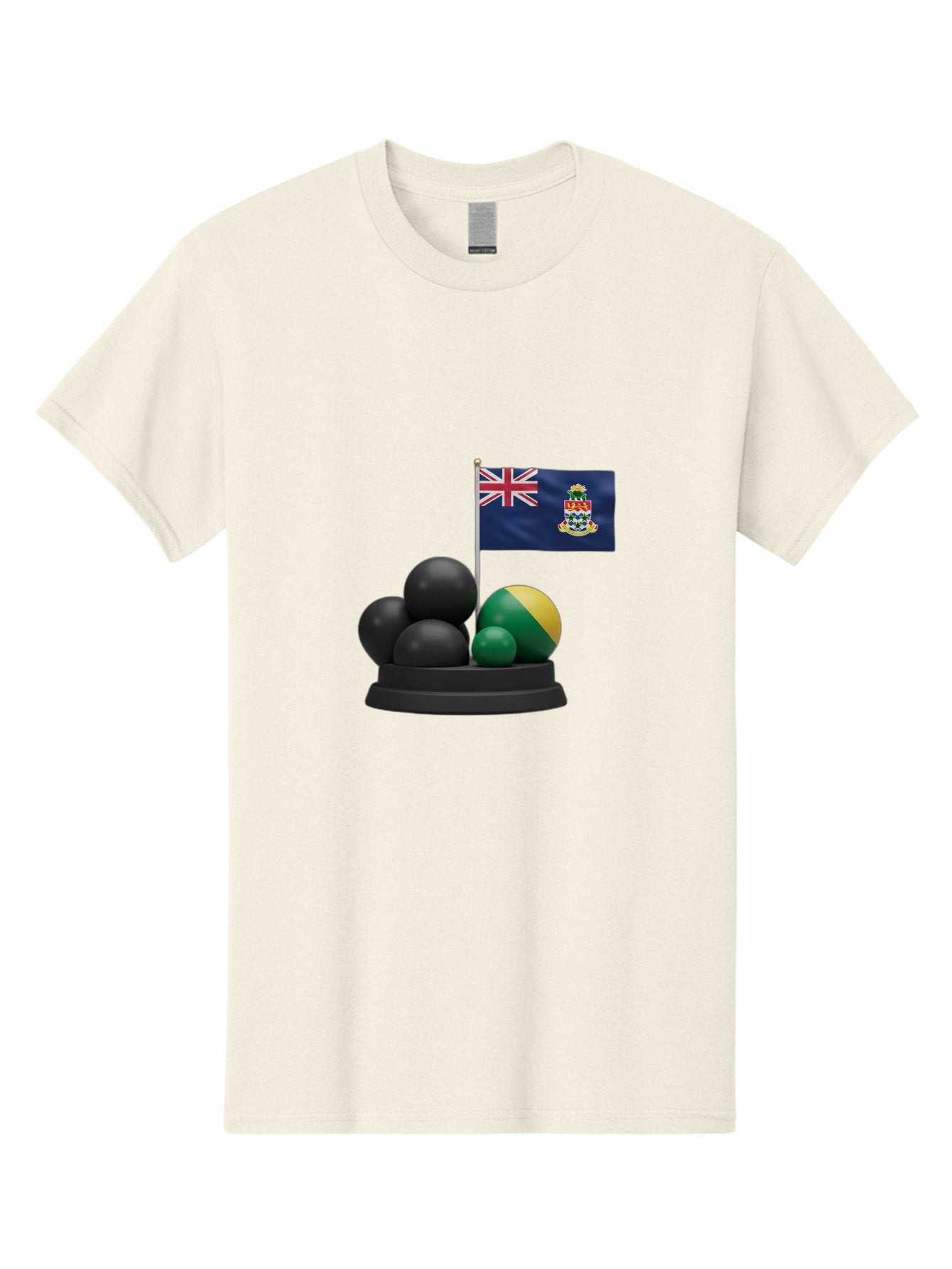 Cayman-Islands-Flag-With-Snooker-Balls Men'S Graphic Tee, 100% Cotton, Comfortable Casual Summer Wear, Machine Washable, Vintage Camera, Old Camera, Antique Camera, Black Camera, Classic Photography, Photography Equipment, Nostalgic Device, Bam001 7