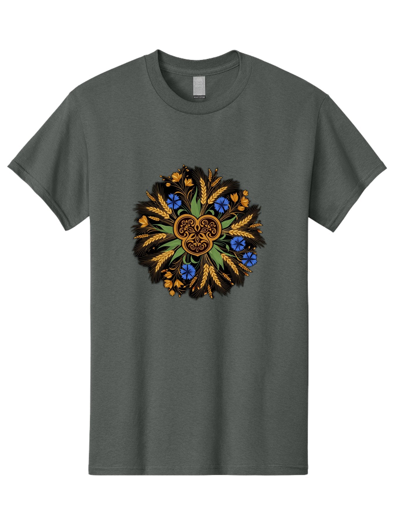Celtic-Knotwork-Mandala Men'S Graphic Tee, 100% Cotton, Comfortable Casual Summer Wear, Machine Washable, Vintage Camera, Old Camera, Antique Camera, Black Camera, Classic Photography, Photography Equipment, Nostalgic Device, Film Camera, Bam003