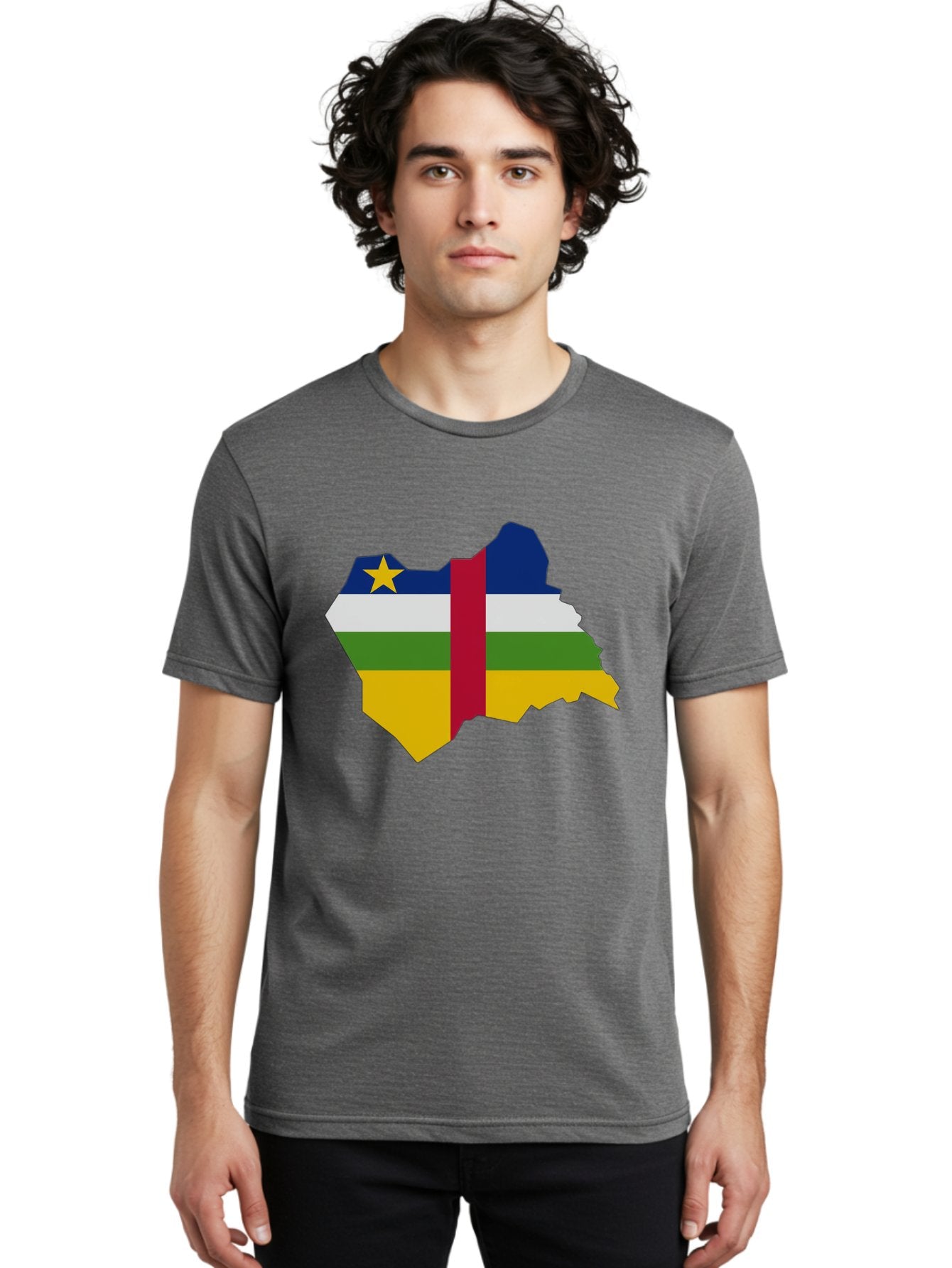 Central-African-Republic-Map-With-Flag Men'S Graphic Tee, 100% Cotton, Comfortable Casual Summer Wear, Machine Washable, Vintage Camera, Old Camera, Antique Camera, Black Camera, Classic Photography, Photography Equipment, Nostalgic Device, Bam005 30