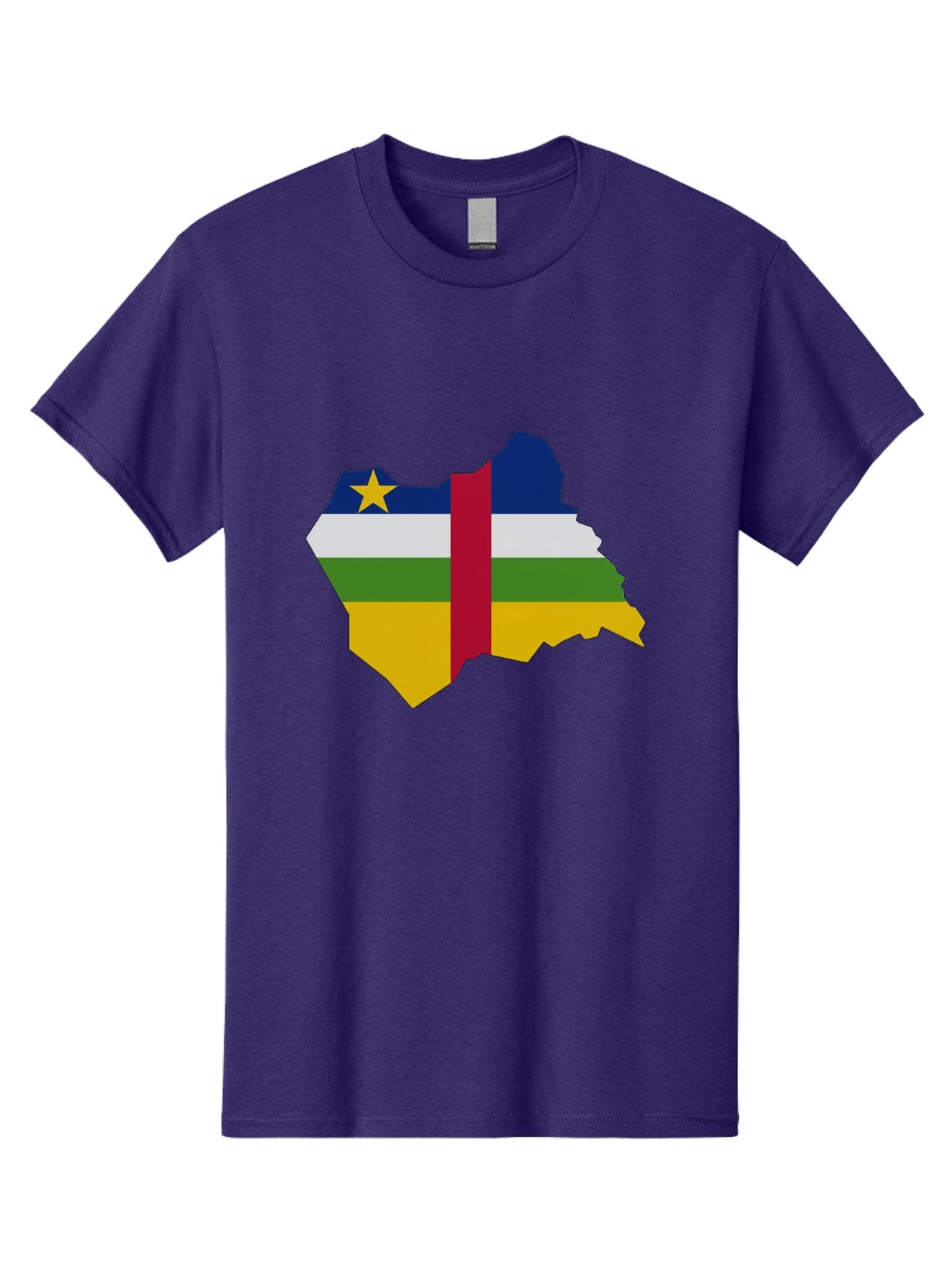 Central-African-Republic-Map-With-Flag Men'S Graphic Tee, 100% Cotton, Comfortable Casual Summer Wear, Machine Washable, Vintage Camera, Old Camera, Antique Camera, Black Camera, Classic Photography, Photography Equipment, Nostalgic Device, Bam005 9