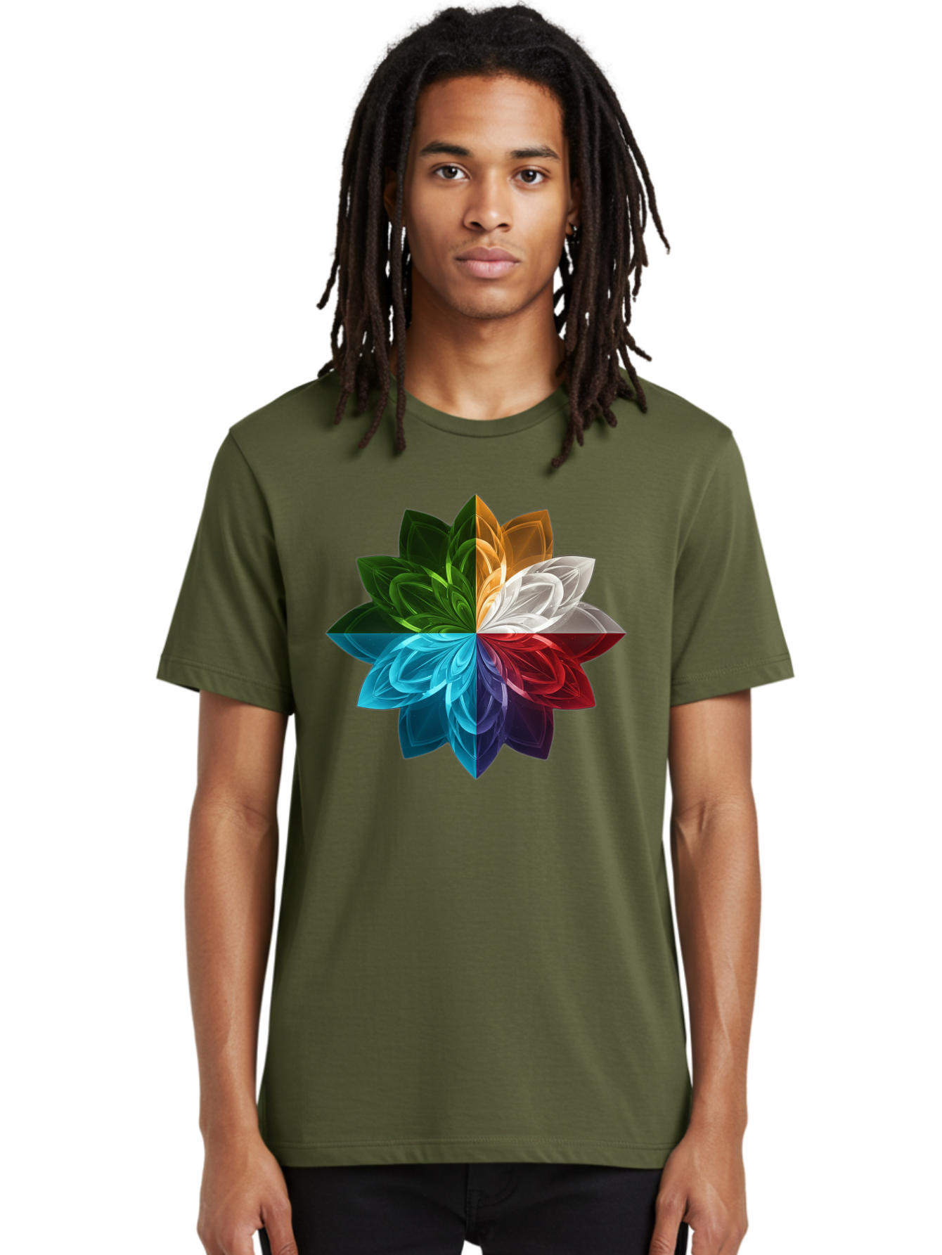 Chakra-Flower Men'S Graphic Tee, 100% Cotton, Comfortable Casual Summer Wear, Machine Washable, Vintage Camera, Old Camera, Antique Camera, Black Camera, Classic Photography, Photography Equipment, Nostalgic Device, Film Camera, Camera Art Bam007 23