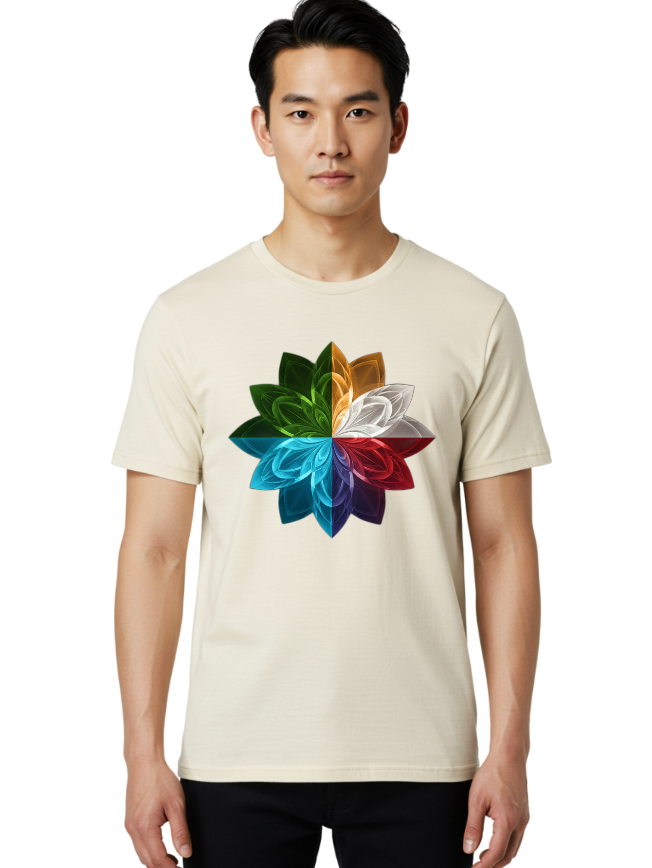 Chakra-Flower Men'S Graphic Tee, 100% Cotton, Comfortable Casual Summer Wear, Machine Washable, Vintage Camera, Old Camera, Antique Camera, Black Camera, Classic Photography, Photography Equipment, Nostalgic Device, Film Camera, Camera Art Bam007 27
