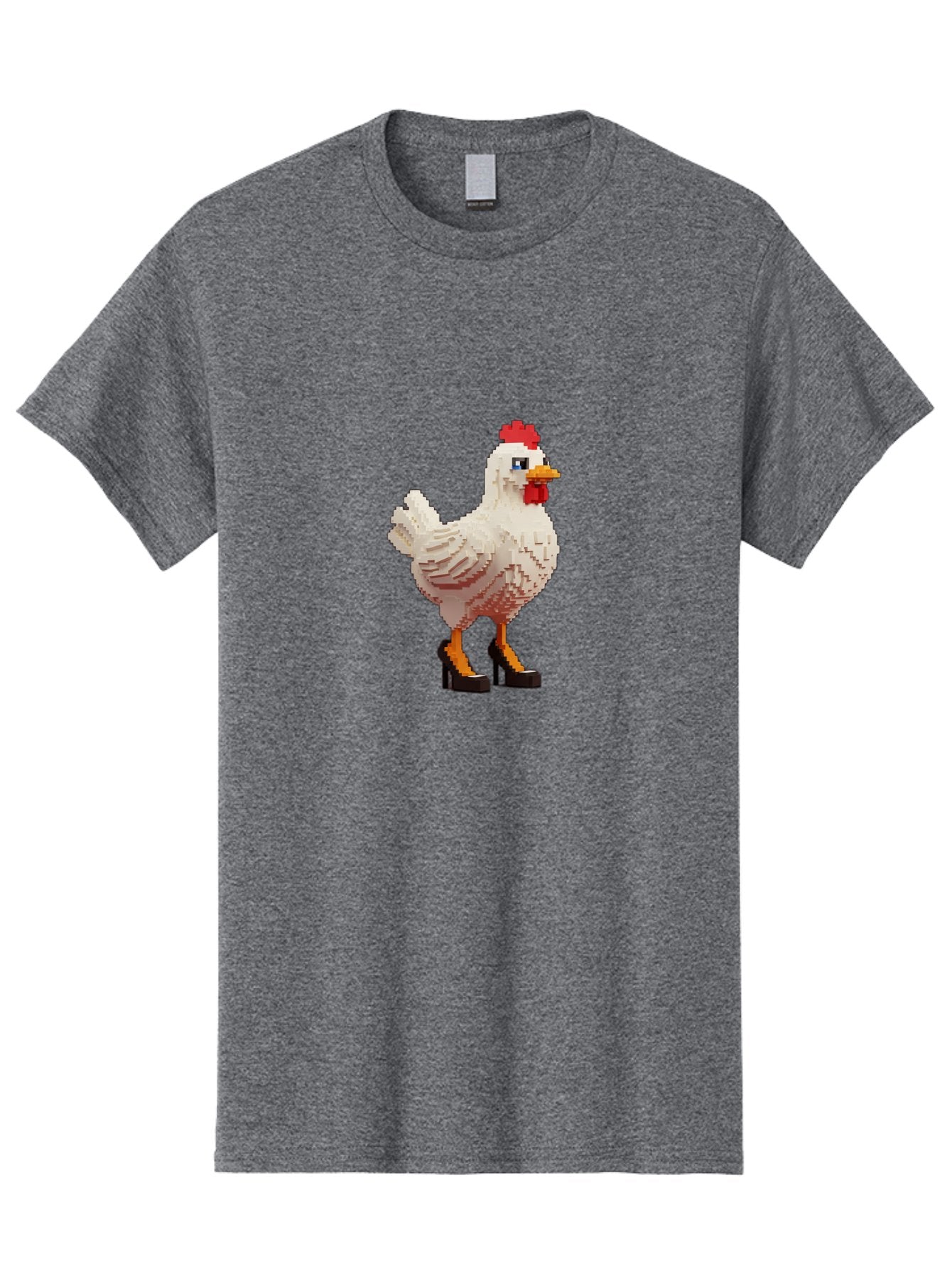Chicken-High-Heels-1 Men'S Graphic Tee, 100% Cotton, Comfortable Casual Summer Wear, Machine Washable, Vintage Camera, Old Camera, Antique Camera, Black Camera, Classic Photography, Photography Equipment, Nostalgic Device, Film Camera, Bam011 12