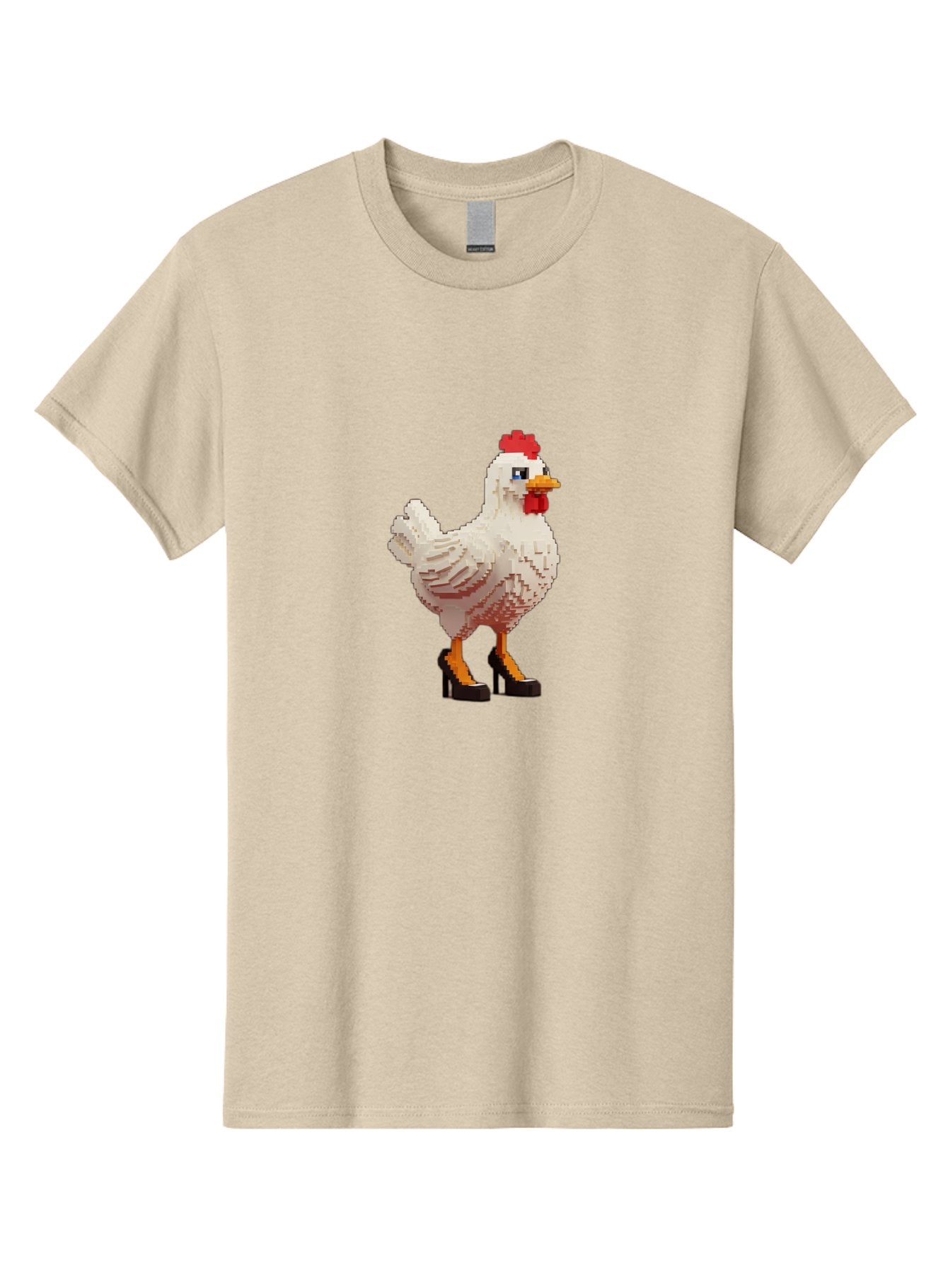 Chicken-High-Heels-1 Men'S Graphic Tee, 100% Cotton, Comfortable Casual Summer Wear, Machine Washable, Vintage Camera, Old Camera, Antique Camera, Black Camera, Classic Photography, Photography Equipment, Nostalgic Device, Film Camera, Bam011 8