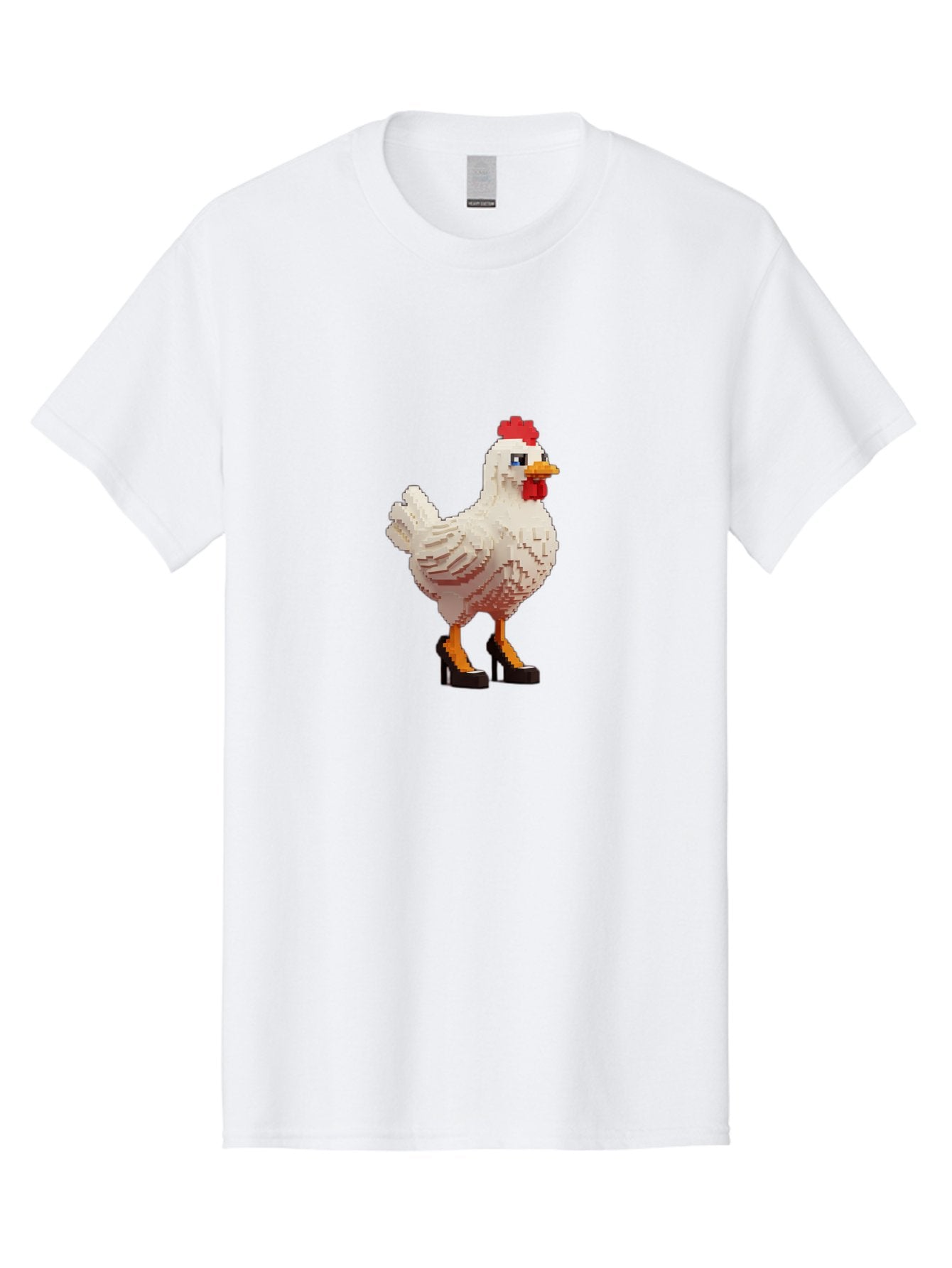 Chicken-High-Heels-1 Men'S Graphic Tee, 100% Cotton, Comfortable Casual Summer Wear, Machine Washable, Vintage Camera, Old Camera, Antique Camera, Black Camera, Classic Photography, Photography Equipment, Nostalgic Device, Film Camera, Bam011 10