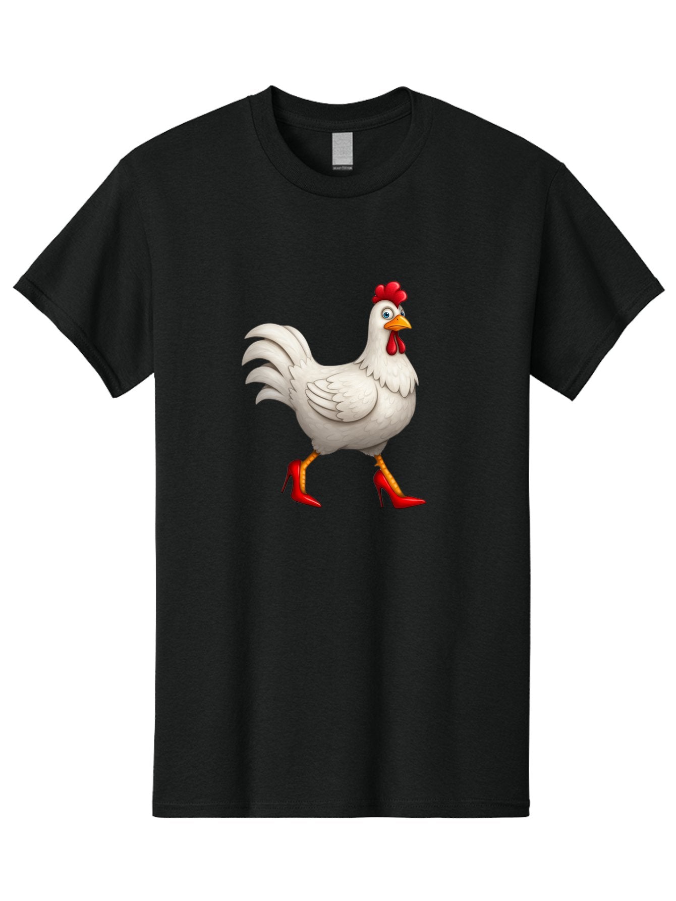 Chicken-High-Heels Men'S Graphic Tee, 100% Cotton, Comfortable Casual Summer Wear, Machine Washable, Vintage Camera, Old Camera, Antique Camera, Black Camera, Classic Photography, Photography Equipment, Nostalgic Device, Film Camera, Bam012 12