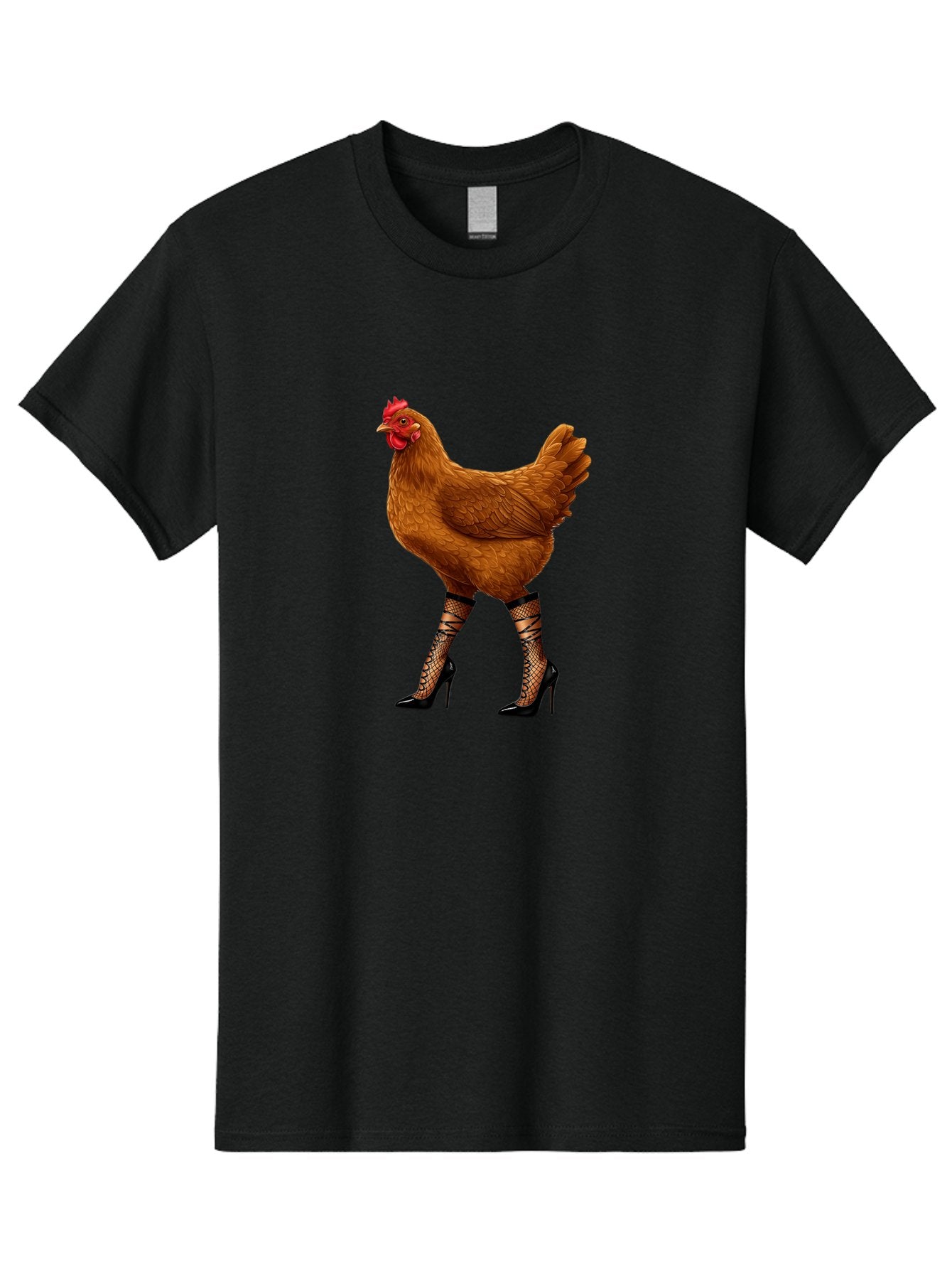 Chicken-In-Heels-1 Men'S Graphic Tee, 100% Cotton, Comfortable Casual Summer Wear, Machine Washable, Vintage Camera, Old Camera, Antique Camera, Black Camera, Classic Photography, Photography Equipment, Nostalgic Device, Film Camera, Bam014 10