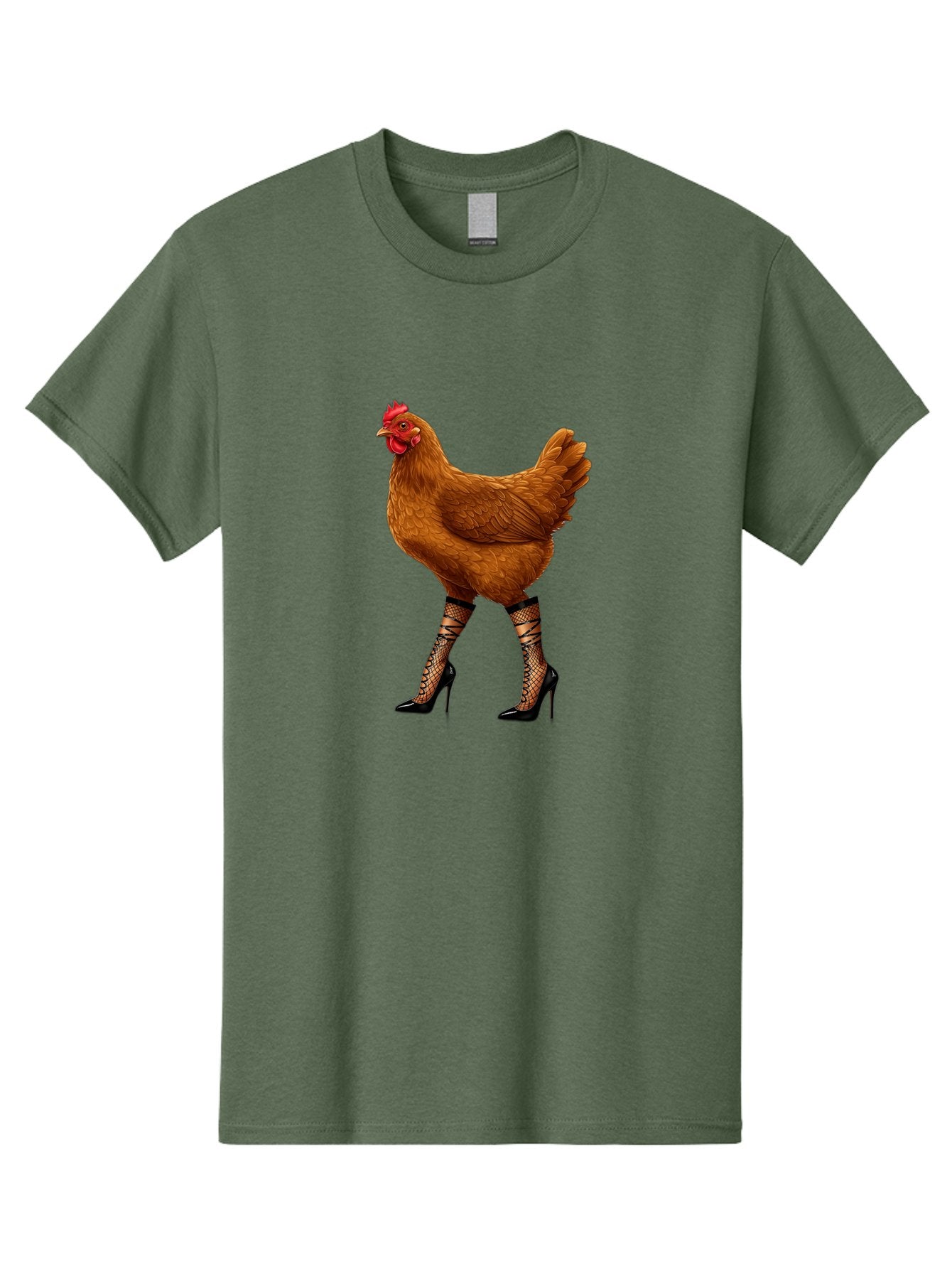 Chicken-In-Heels-1 Men'S Graphic Tee, 100% Cotton, Comfortable Casual Summer Wear, Machine Washable, Vintage Camera, Old Camera, Antique Camera, Black Camera, Classic Photography, Photography Equipment, Nostalgic Device, Film Camera, Bam014