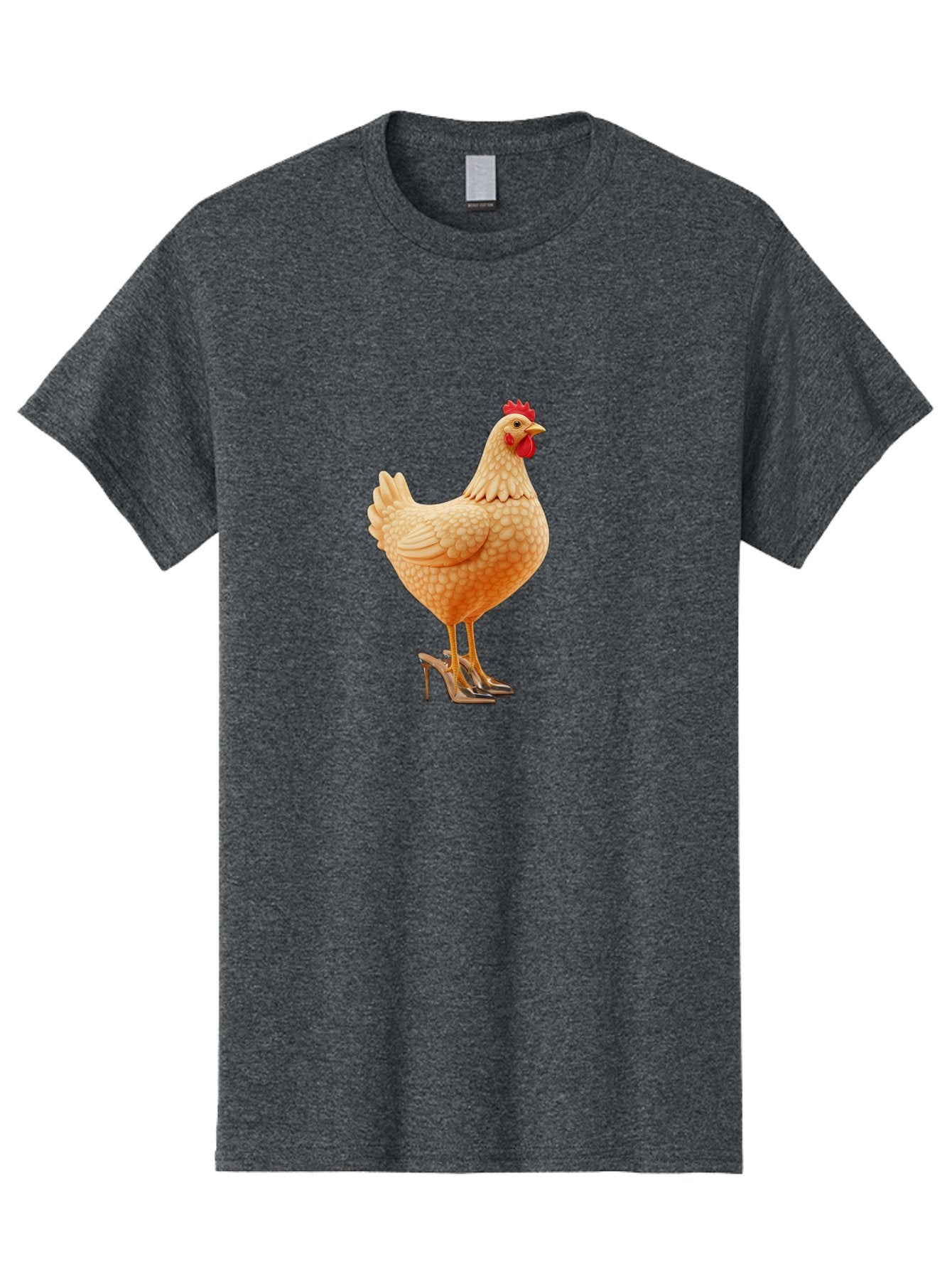 Chicken-In-High-Heels-1 Men'S Graphic Tee, 100% Cotton, Comfortable Casual Summer Wear, Machine Washable, Vintage Camera, Old Camera, Antique Camera, Black Camera, Classic Photography, Photography Equipment, Nostalgic Device, Film Camera, Bam016 3