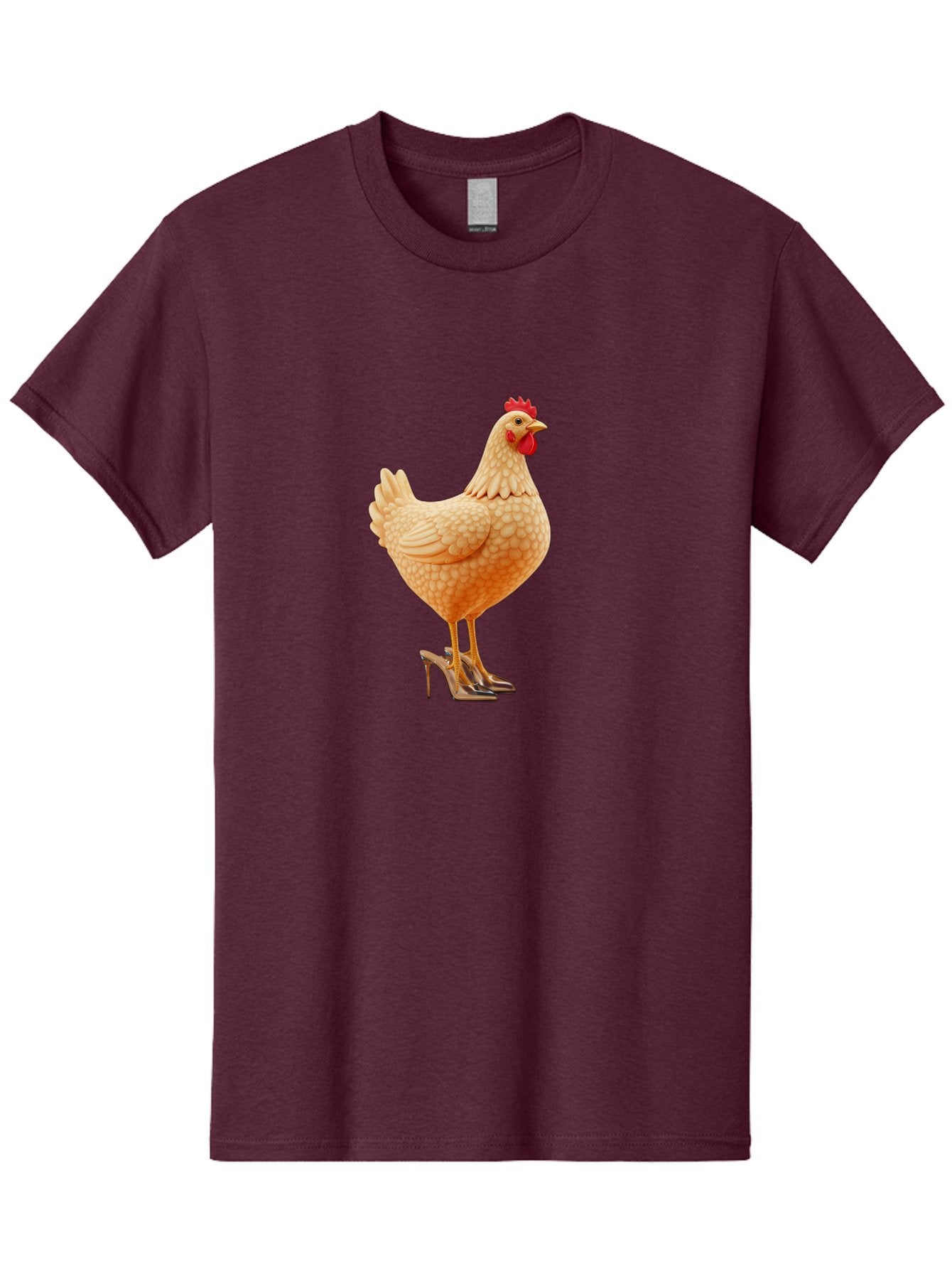 Chicken-In-High-Heels-1 Men'S Graphic Tee, 100% Cotton, Comfortable Casual Summer Wear, Machine Washable, Vintage Camera, Old Camera, Antique Camera, Black Camera, Classic Photography, Photography Equipment, Nostalgic Device, Film Camera, Bam016 11