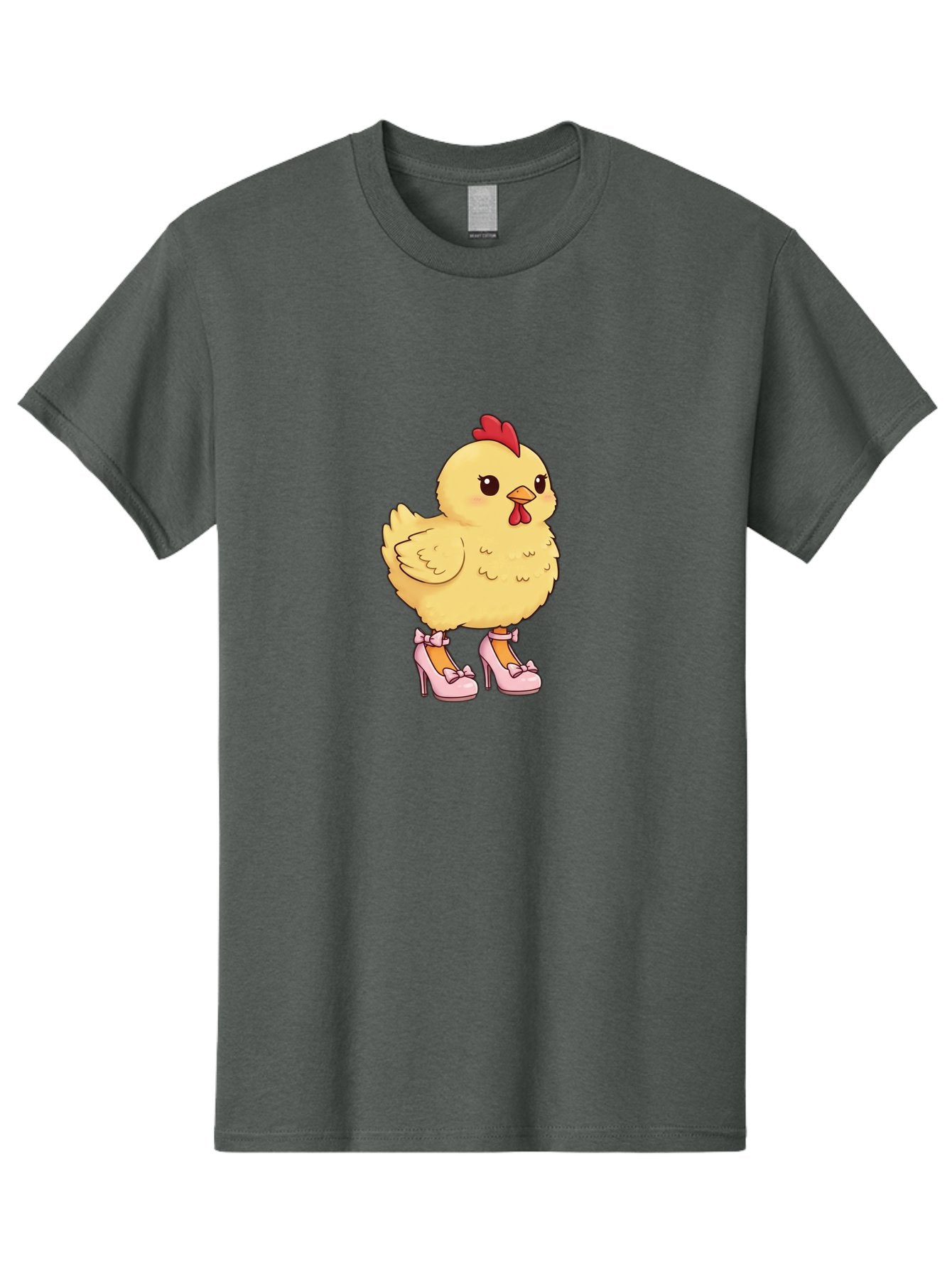 Chicken-In-High-Heels-3 Men'S Graphic Tee, 100% Cotton, Comfortable Casual Summer Wear, Machine Washable, Vintage Camera, Old Camera, Antique Camera, Black Camera, Classic Photography, Photography Equipment, Nostalgic Device, Film Camera, Bam018 4