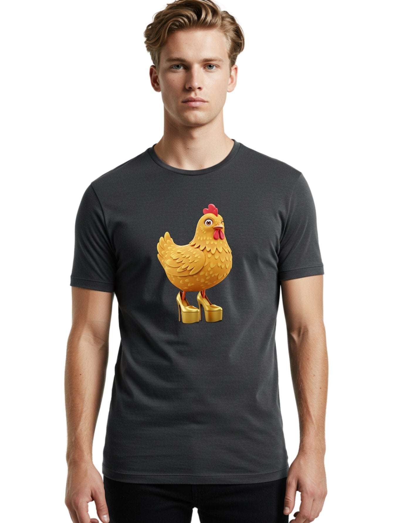 Chicken-In-High-Heels Men'S Graphic Tee, 100% Cotton, Comfortable Casual Summer Wear, Machine Washable, Vintage Camera, Old Camera, Antique Camera, Black Camera, Classic Photography, Photography Equipment, Nostalgic Device, Film Camera, Bam019 29