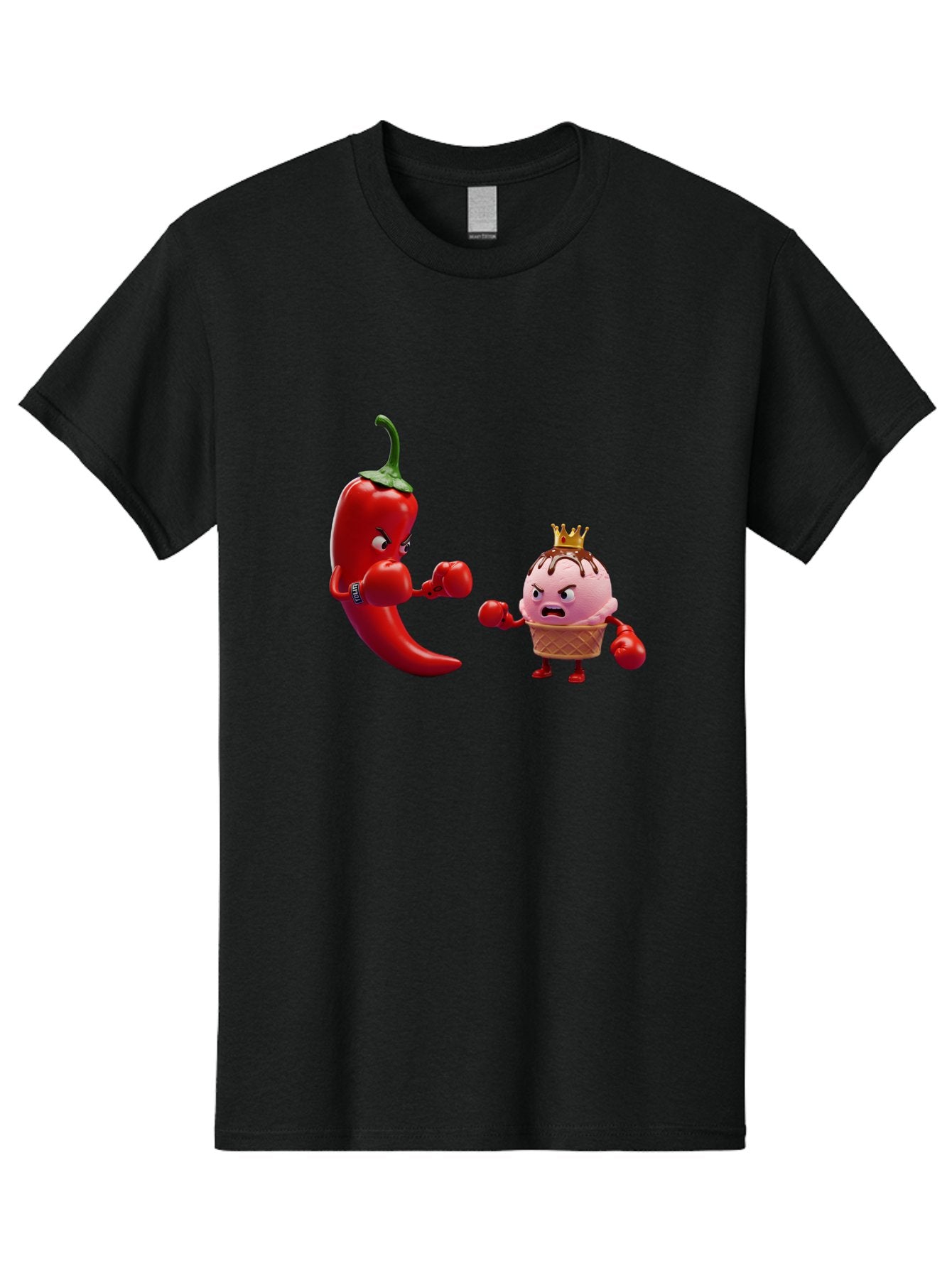 Chili-Pepper-Vs-Ice-Cream Men'S Graphic Tee, 100% Cotton, Comfortable Casual Summer Wear, Machine Washable, Vintage Camera, Old Camera, Antique Camera, Black Camera, Classic Photography, Photography Equipment, Nostalgic Device, Film Camera, Bam024 15