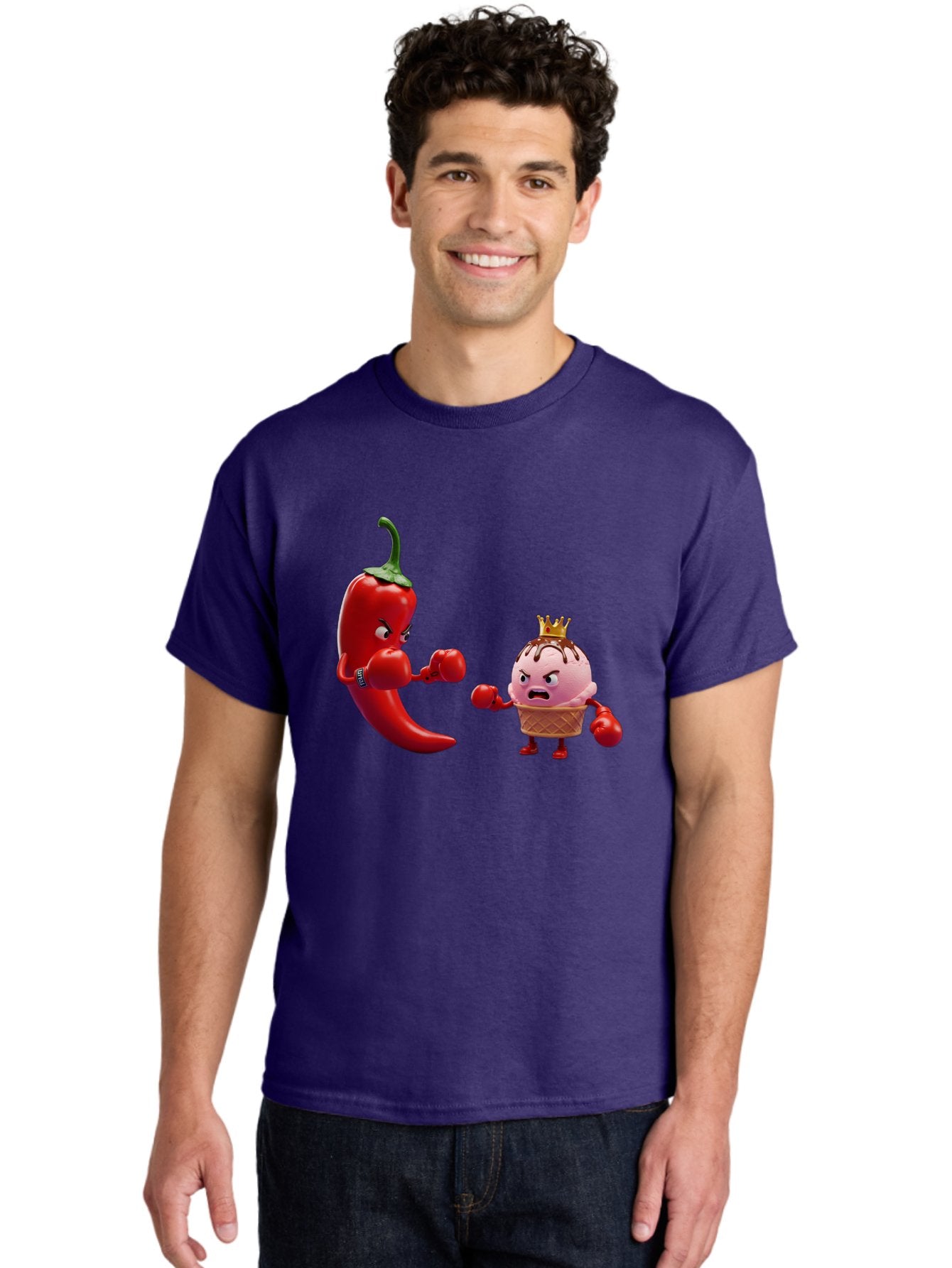 Chili-Pepper-Vs-Ice-Cream Men'S Graphic Tee, 100% Cotton, Comfortable Casual Summer Wear, Machine Washable, Vintage Camera, Old Camera, Antique Camera, Black Camera, Classic Photography, Photography Equipment, Nostalgic Device, Film Camera, Bam024 22