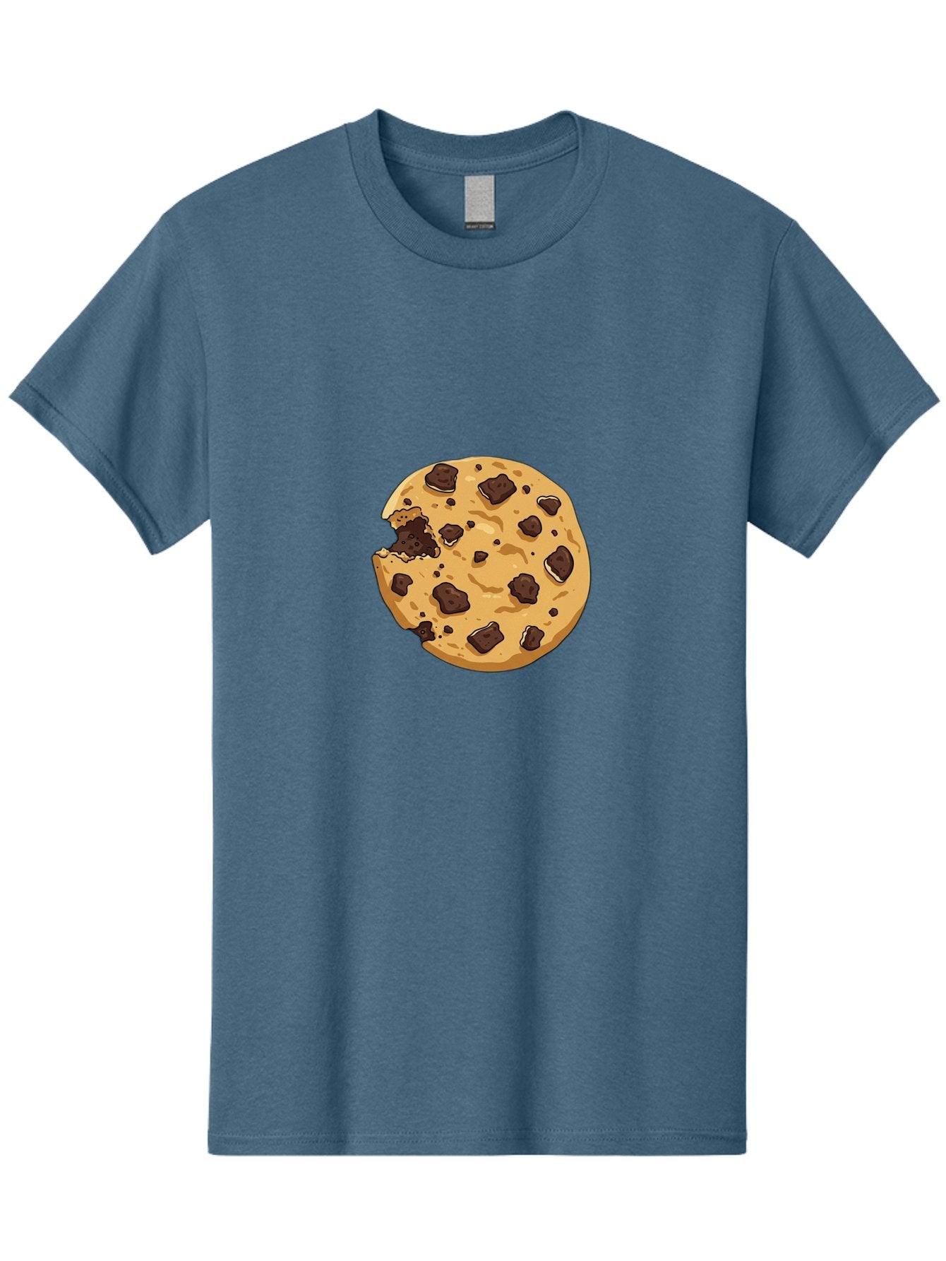 Chocolate-Chip-Cookie-Bite Men'S Graphic Tee, 100% Cotton, Comfortable Casual Summer Wear, Machine Washable, Vintage Camera, Old Camera, Antique Camera, Black Camera, Classic Photography, Photography Equipment, Nostalgic Device, Film Camera, Bam026 6