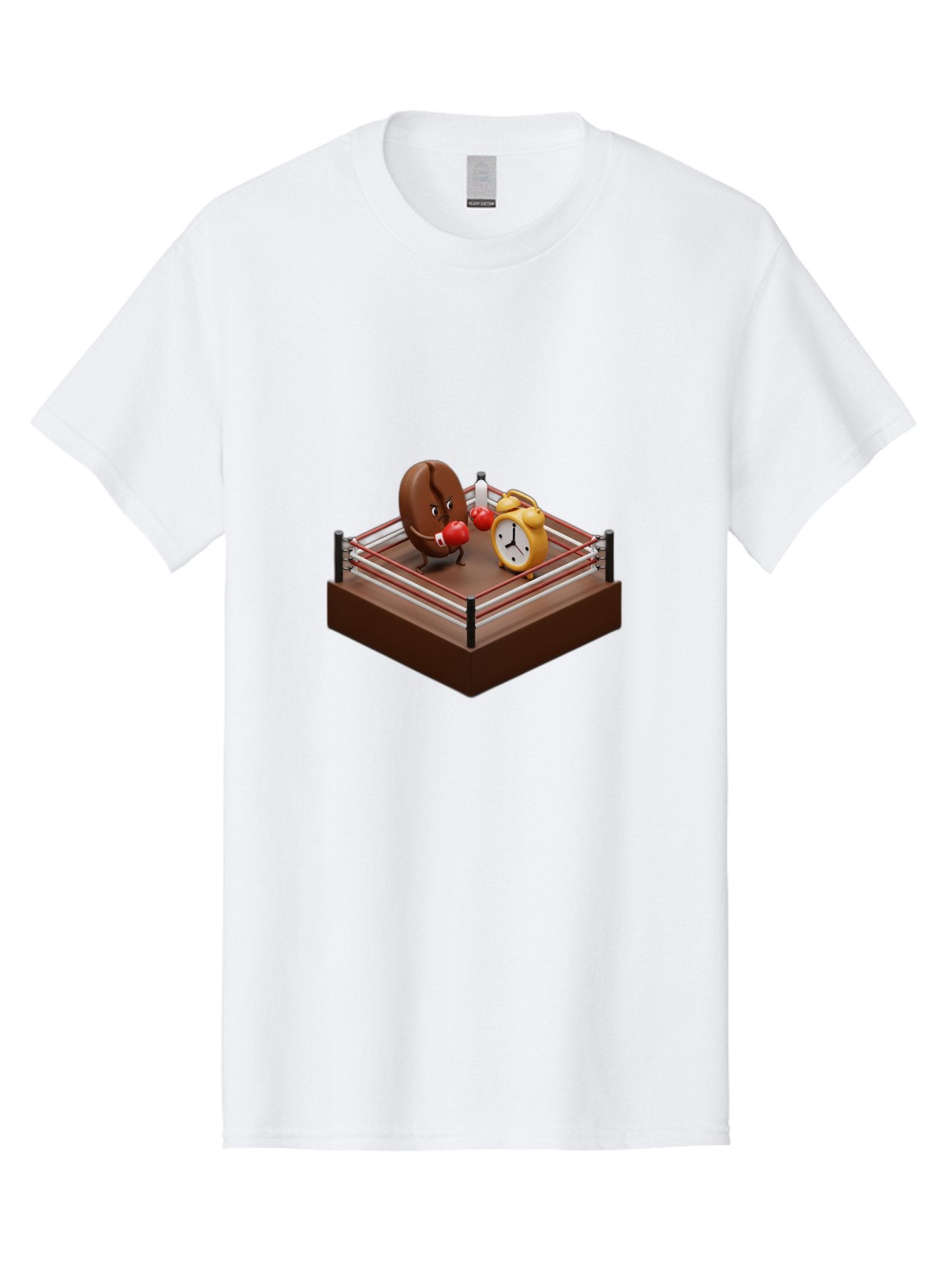 Chocolate-Donut-In-Boxing-Ring Men'S Graphic Tee, 100% Cotton, Comfortable Casual Summer Wear, Machine Washable, Vintage Camera, Old Camera, Antique Camera, Black Camera, Classic Photography, Photography Equipment, Nostalgic Device, Bam029 5