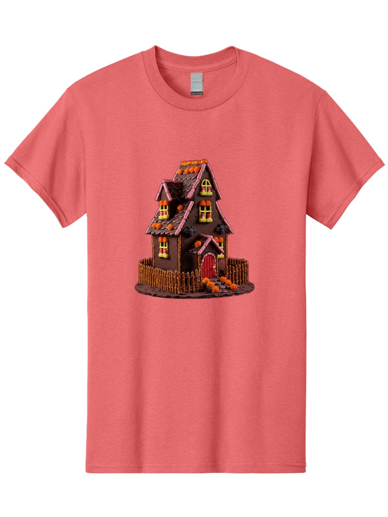 Chocolate-Gingerbread-House Men'S Graphic Tee, 100% Cotton, Comfortable Casual Summer Wear, Machine Washable, Vintage Camera, Old Camera, Antique Camera, Black Camera, Classic Photography, Photography Equipment, Nostalgic Device, Film Camera, Bam030