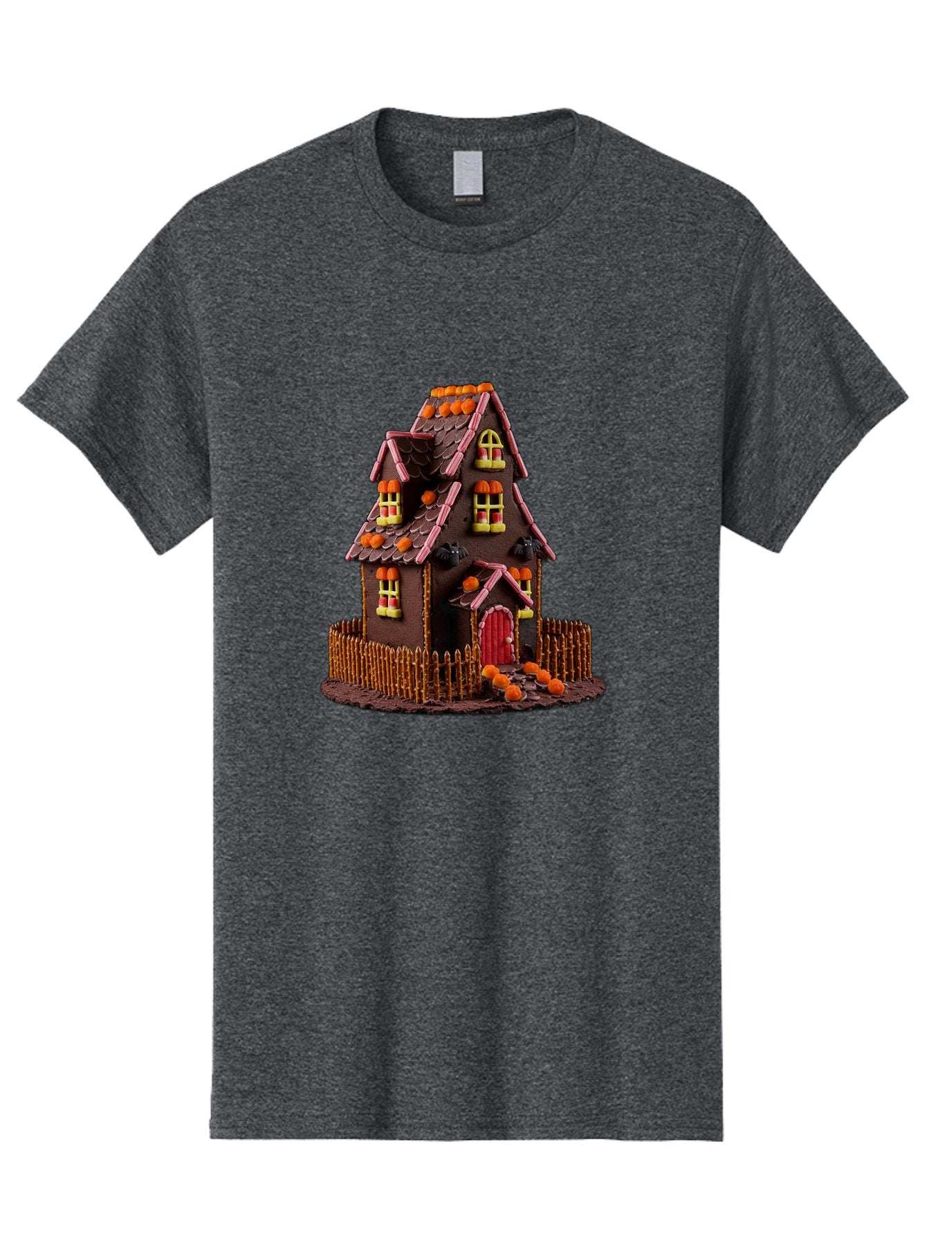 Chocolate-Gingerbread-House Men'S Graphic Tee, 100% Cotton, Comfortable Casual Summer Wear, Machine Washable, Vintage Camera, Old Camera, Antique Camera, Black Camera, Classic Photography, Photography Equipment, Nostalgic Device, Film Camera, Bam030 11