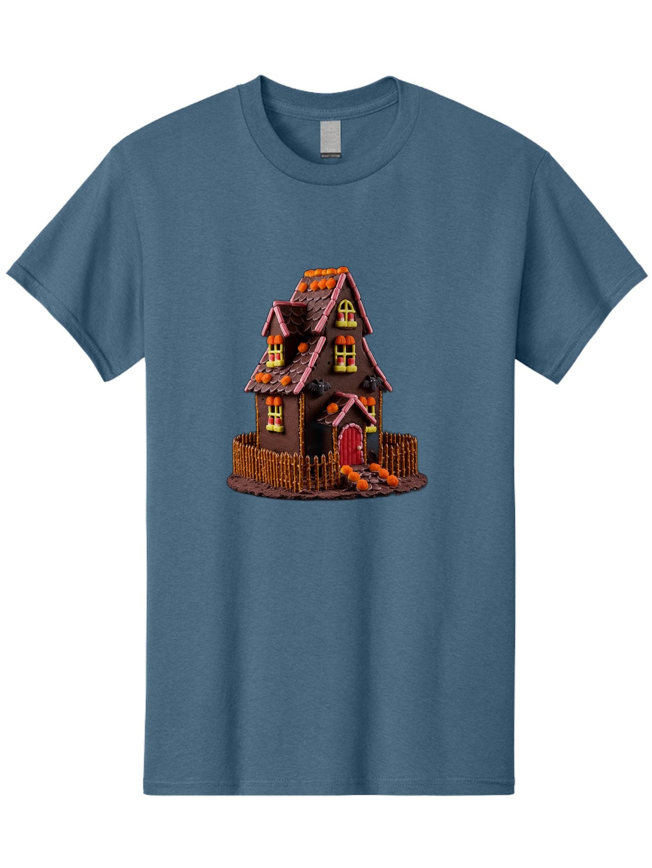 Chocolate-Gingerbread-House Men'S Graphic Tee, 100% Cotton, Comfortable Casual Summer Wear, Machine Washable, Vintage Camera, Old Camera, Antique Camera, Black Camera, Classic Photography, Photography Equipment, Nostalgic Device, Film Camera, Bam030 9