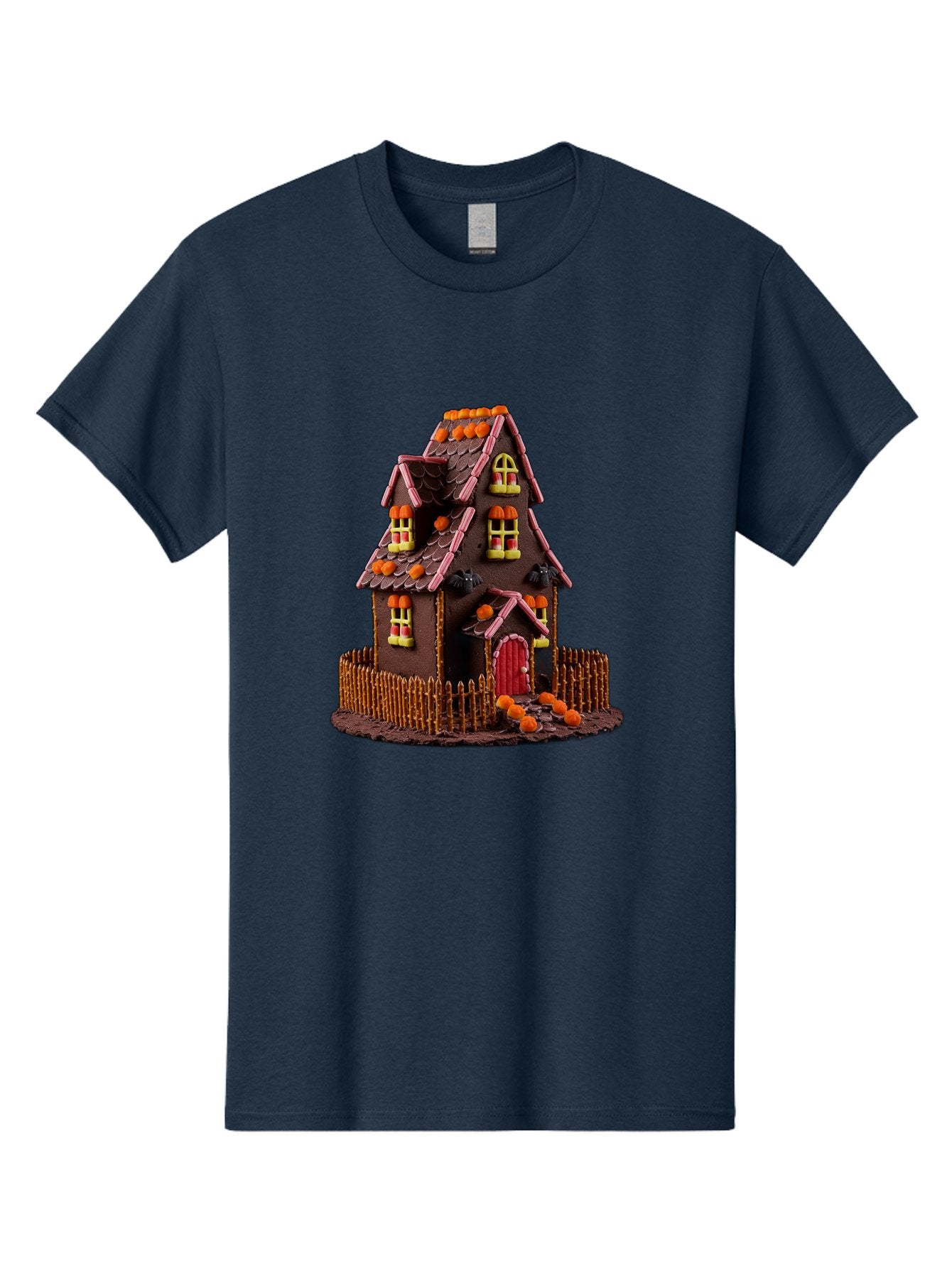 Chocolate-Gingerbread-House Men'S Graphic Tee, 100% Cotton, Comfortable Casual Summer Wear, Machine Washable, Vintage Camera, Old Camera, Antique Camera, Black Camera, Classic Photography, Photography Equipment, Nostalgic Device, Film Camera, Bam030 4