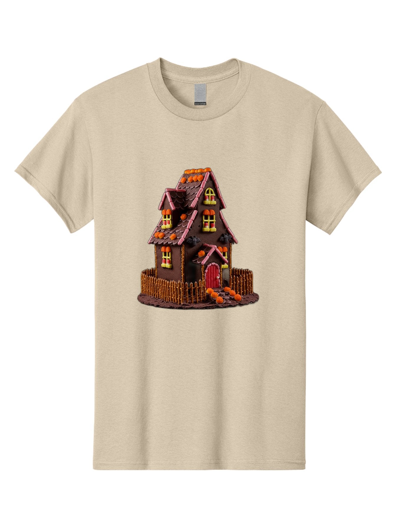 Chocolate-Gingerbread-House Men'S Graphic Tee, 100% Cotton, Comfortable Casual Summer Wear, Machine Washable, Vintage Camera, Old Camera, Antique Camera, Black Camera, Classic Photography, Photography Equipment, Nostalgic Device, Film Camera, Bam030 3