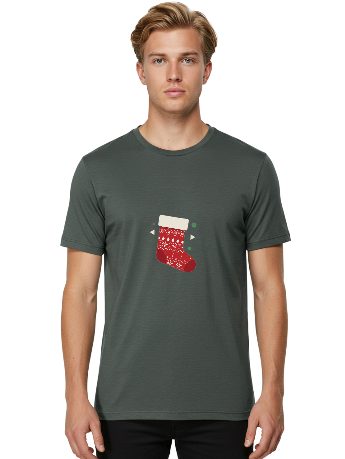 Christmas-Stocking Men'S Graphic Tee, 100% Cotton, Comfortable Casual Summer Wear, Machine Washable, Vintage Camera, Old Camera, Antique Camera, Black Camera, Classic Photography, Photography Equipment, Nostalgic Device, Film Camera, Bam033 24