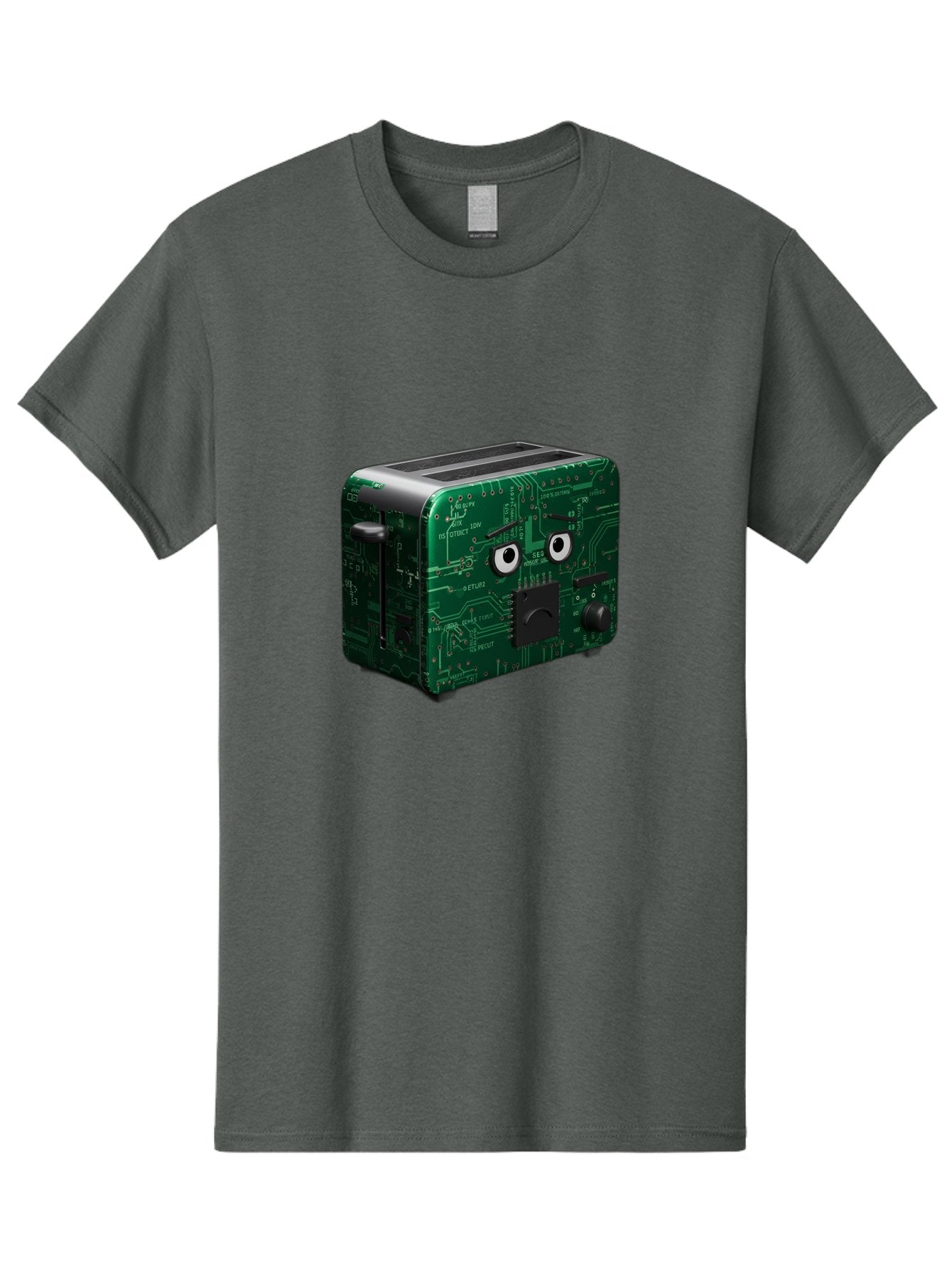 Circuit-Board-Toaster Men'S Graphic Tee, 100% Cotton, Comfortable Casual Summer Wear, Machine Washable, Vintage Camera, Old Camera, Antique Camera, Black Camera, Classic Photography, Photography Equipment, Nostalgic Device, Film Camera, Bam038 3