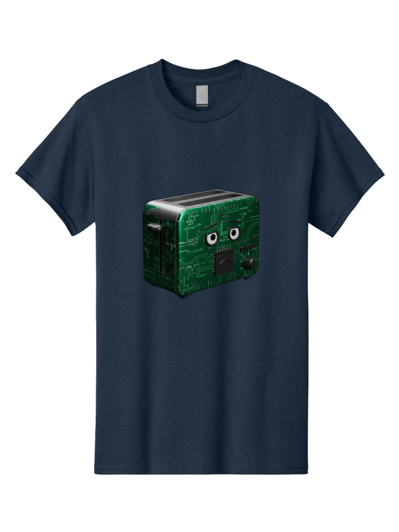 Circuit-Board-Toaster Men'S Graphic Tee, 100% Cotton, Comfortable Casual Summer Wear, Machine Washable, Vintage Camera, Old Camera, Antique Camera, Black Camera, Classic Photography, Photography Equipment, Nostalgic Device, Film Camera, Bam038 9