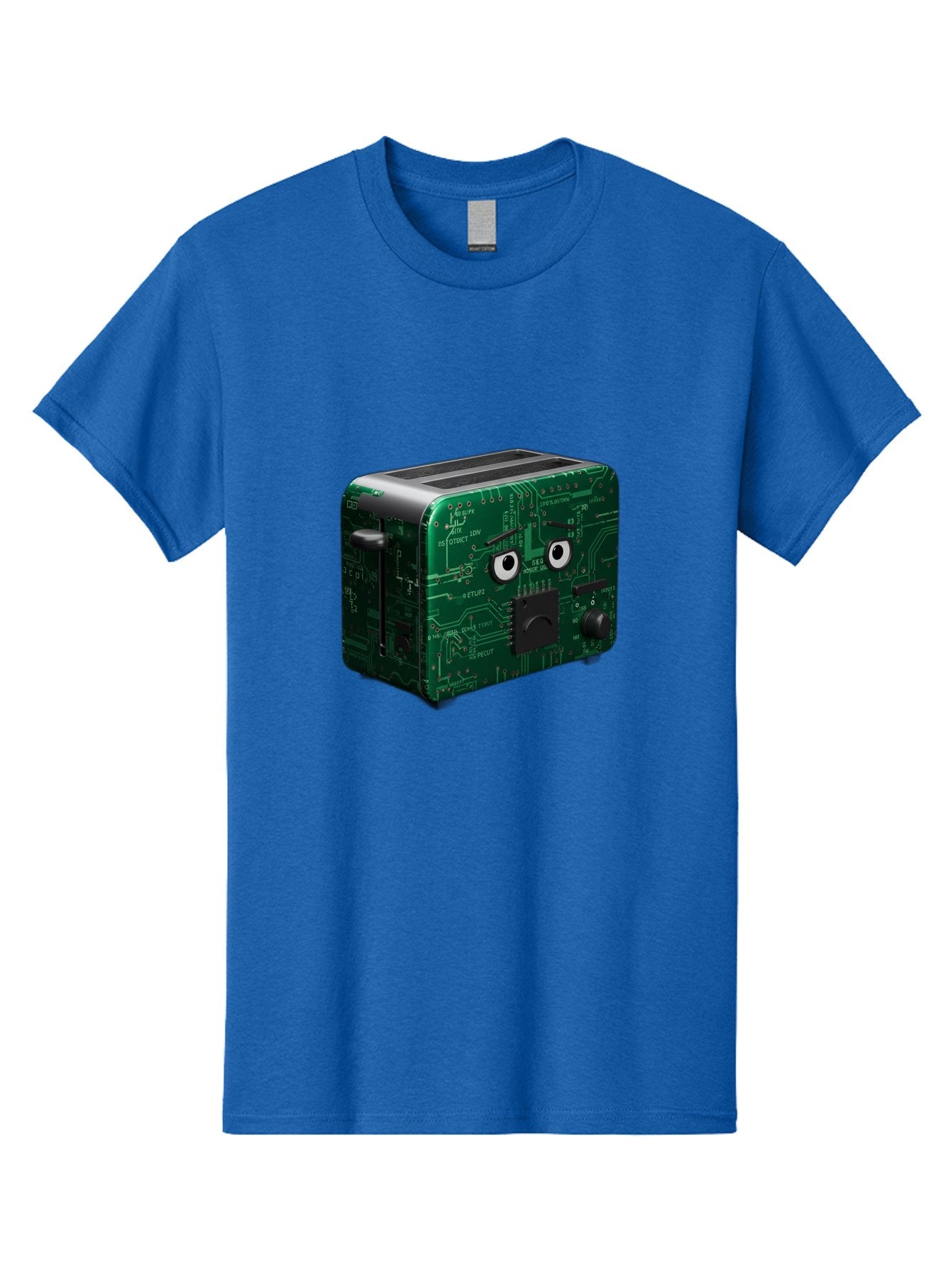 Circuit-Board-Toaster Men'S Graphic Tee, 100% Cotton, Comfortable Casual Summer Wear, Machine Washable, Vintage Camera, Old Camera, Antique Camera, Black Camera, Classic Photography, Photography Equipment, Nostalgic Device, Film Camera, Bam038