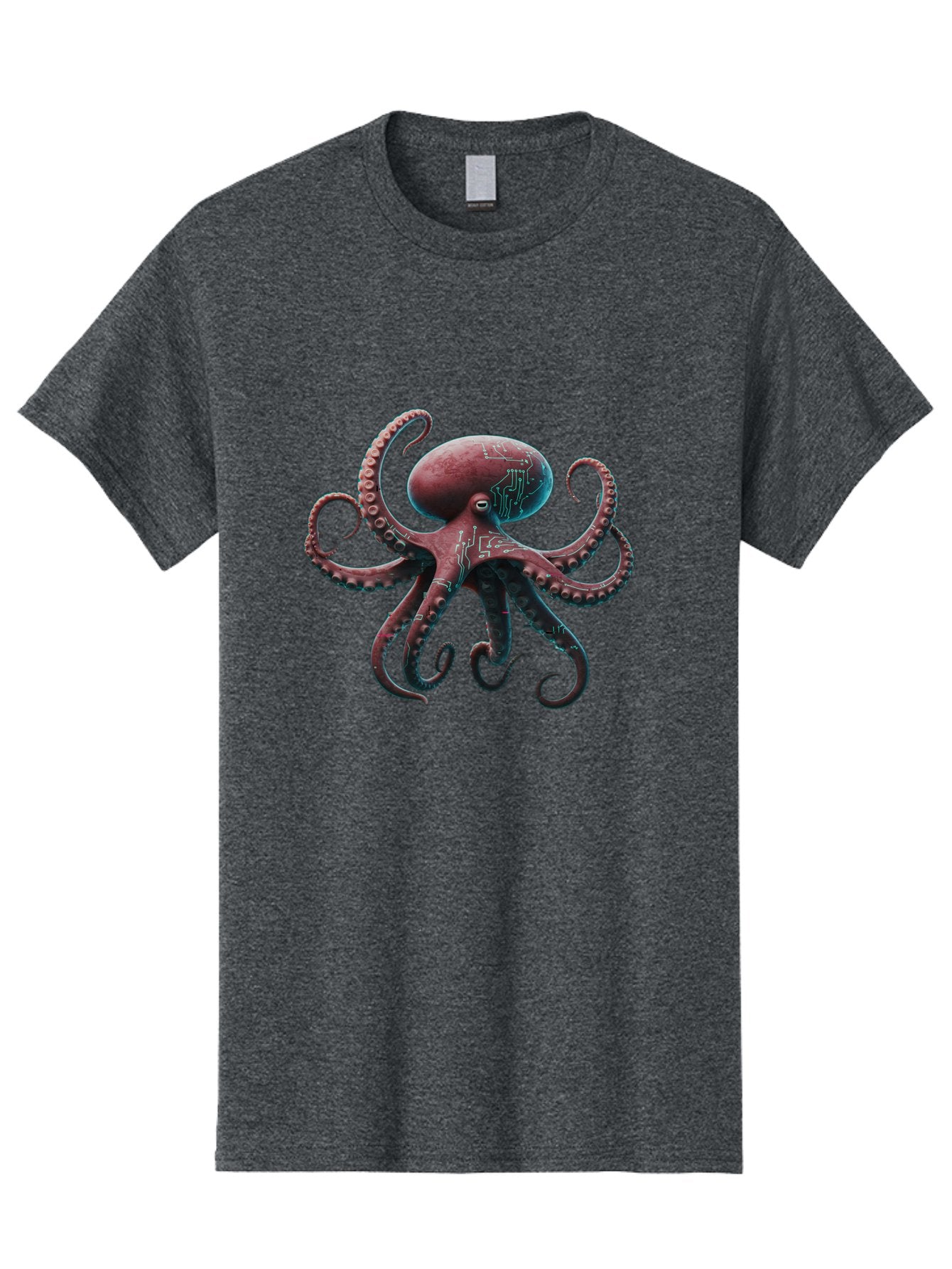 Circuit-Octopus Men'S Graphic Tee, 100% Cotton, Comfortable Casual Summer Wear, Machine Washable, Vintage Camera, Old Camera, Antique Camera, Black Camera, Classic Photography, Photography Equipment, Nostalgic Device, Film Camera, Camera Art Bam040 10