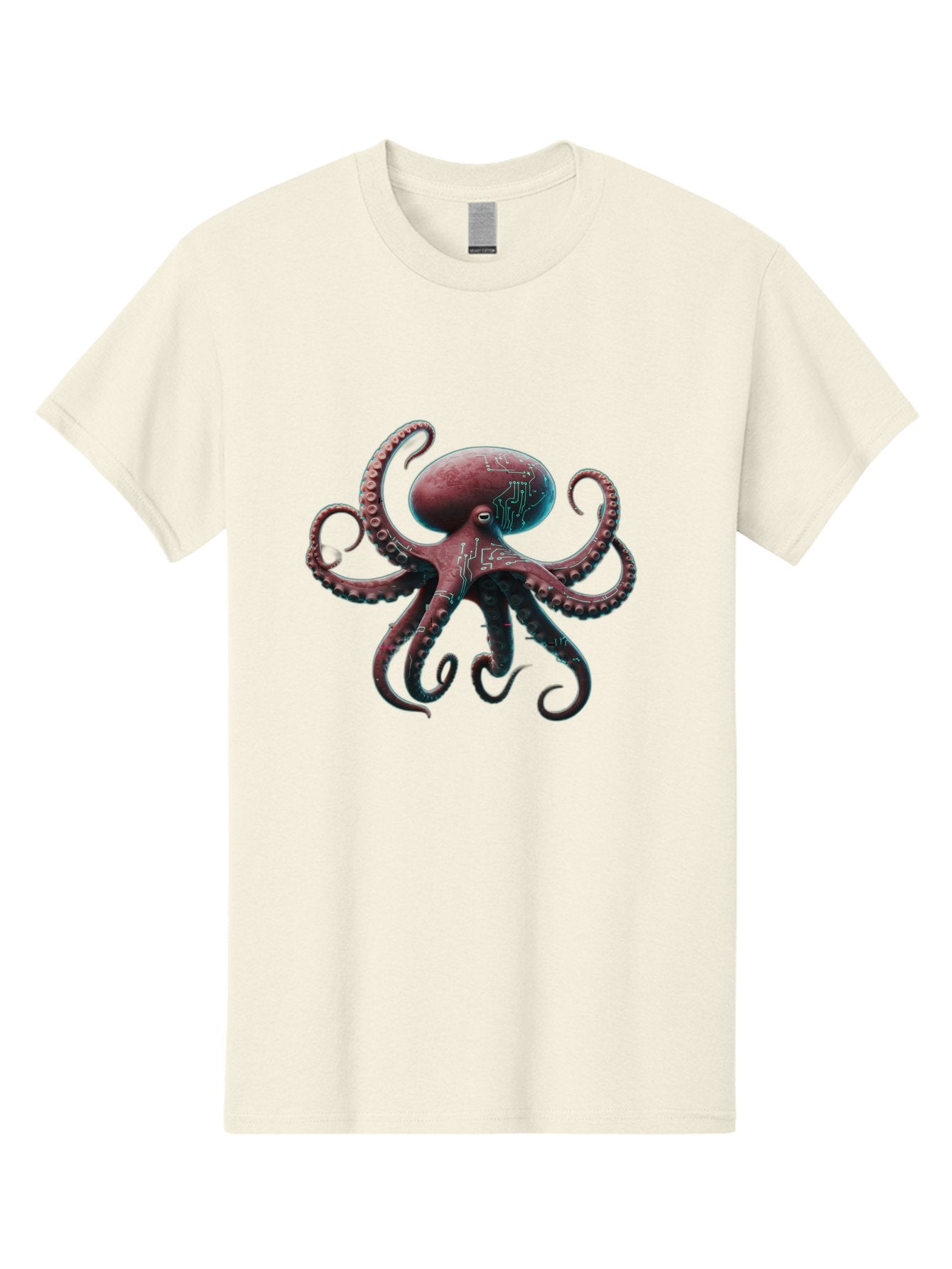 Circuit-Octopus Men'S Graphic Tee, 100% Cotton, Comfortable Casual Summer Wear, Machine Washable, Vintage Camera, Old Camera, Antique Camera, Black Camera, Classic Photography, Photography Equipment, Nostalgic Device, Film Camera, Camera Art Bam040 7