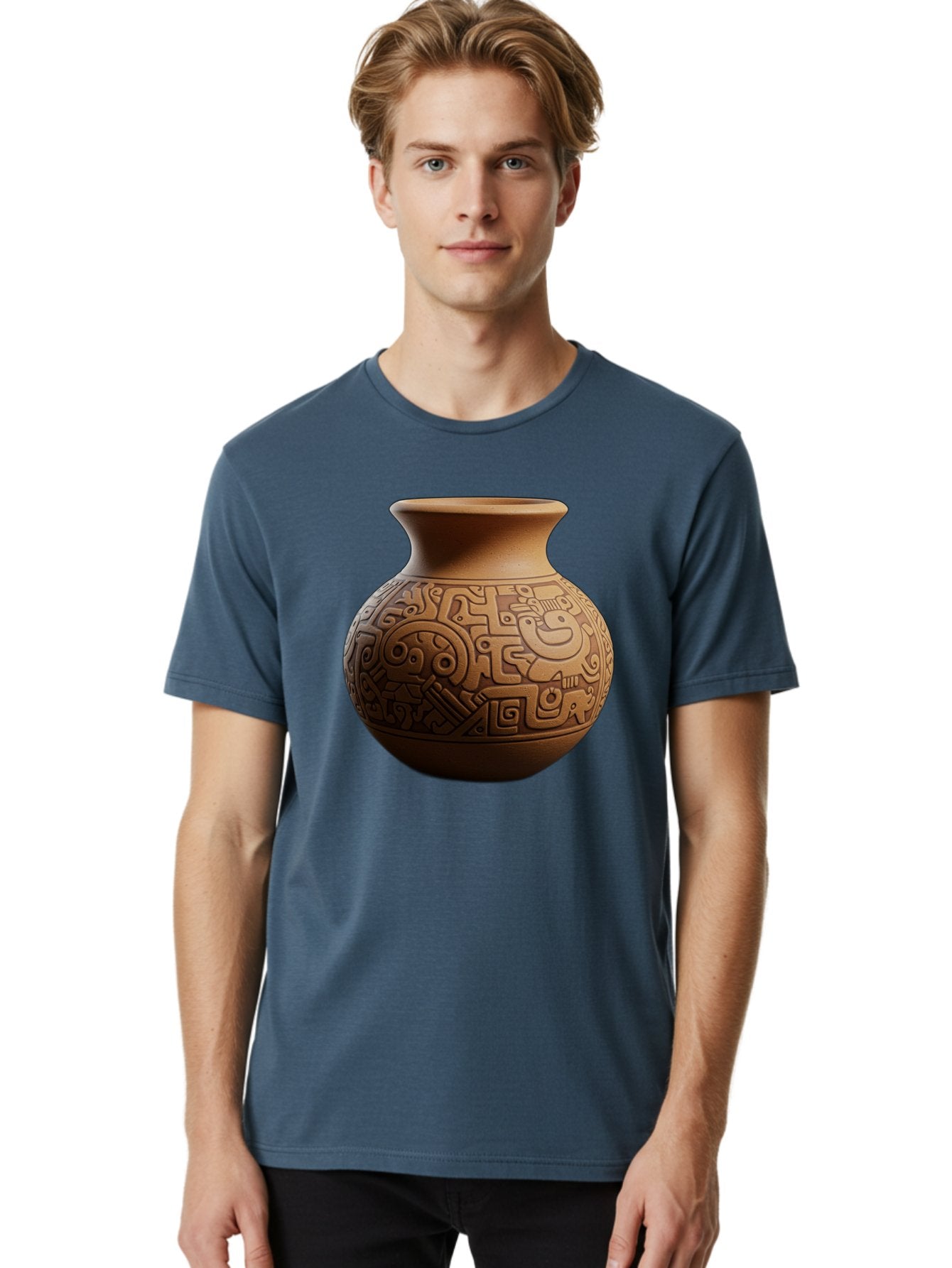 Clay-Pot Men'S Graphic Tee, 100% Cotton, Comfortable Casual Summer Wear, Machine Washable, Vintage Camera, Old Camera, Antique Camera, Black Camera, Classic Photography, Photography Equipment, Nostalgic Device, Film Camera, Camera Art Bam044 26