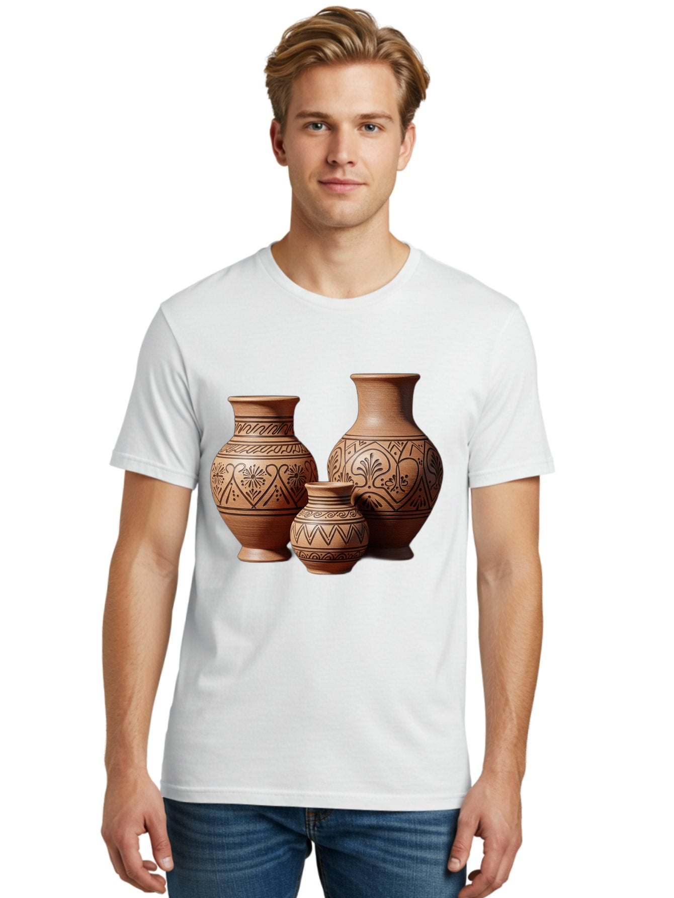 Clay-Pots Men'S Graphic Tee, 100% Cotton, Comfortable Casual Summer Wear, Machine Washable, Vintage Camera, Old Camera, Antique Camera, Black Camera, Classic Photography, Photography Equipment, Nostalgic Device, Film Camera, Camera Art Bam045 23