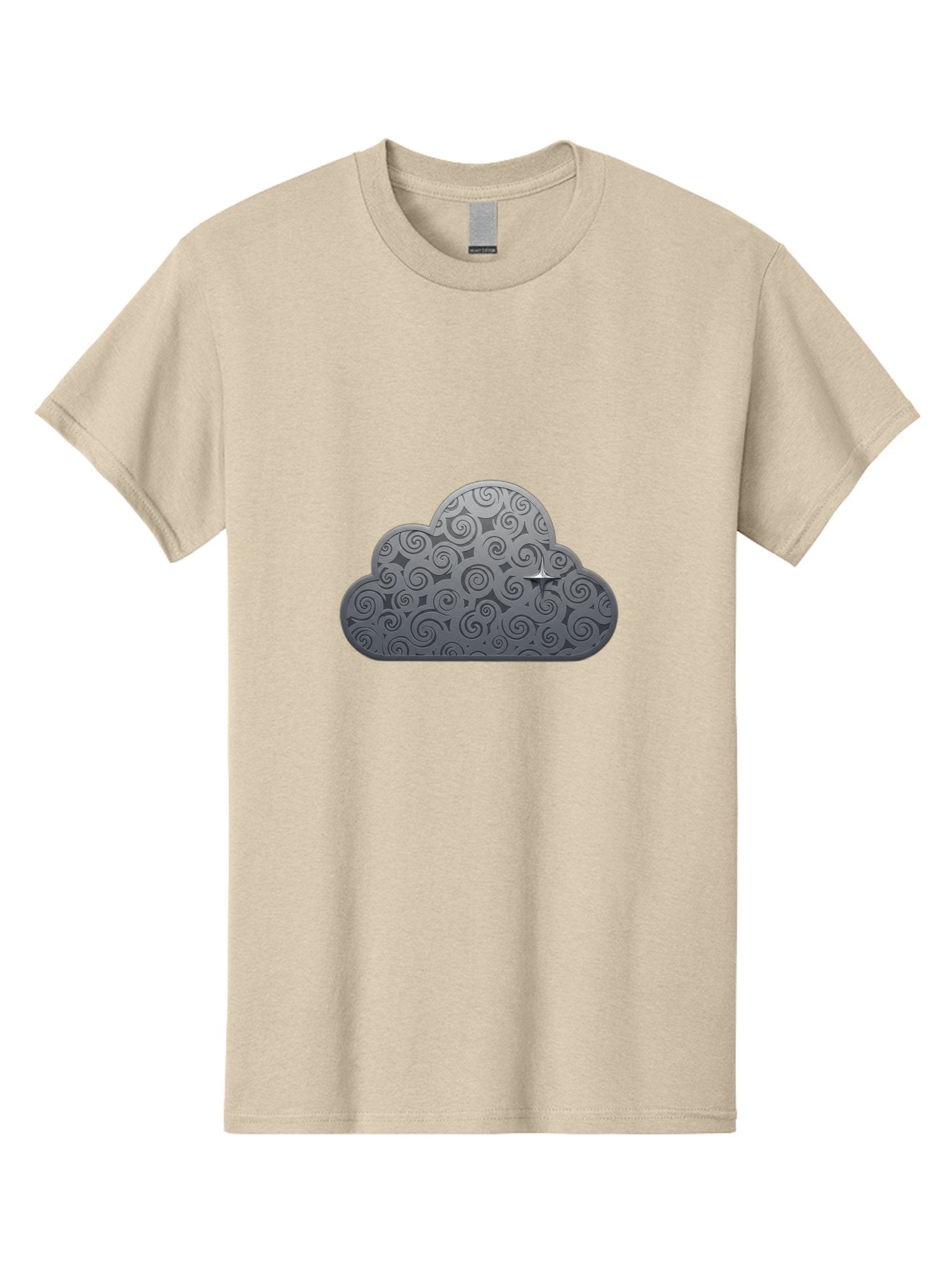 Cloud-Icon-1 Men'S Graphic Tee, 100% Cotton, Comfortable Casual Summer Wear, Machine Washable, Vintage Camera, Old Camera, Antique Camera, Black Camera, Classic Photography, Photography Equipment, Nostalgic Device, Film Camera, Camera Art Bam050 7