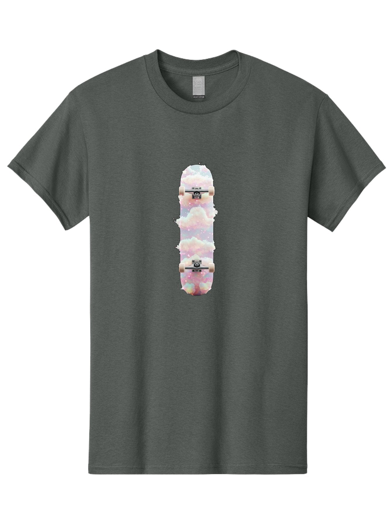 Cloud-Skateboard-3 Men'S Graphic Tee, 100% Cotton, Comfortable Casual Summer Wear, Machine Washable, Vintage Camera, Old Camera, Antique Camera, Black Camera, Classic Photography, Photography Equipment, Nostalgic Device, Film Camera, Bam056 6