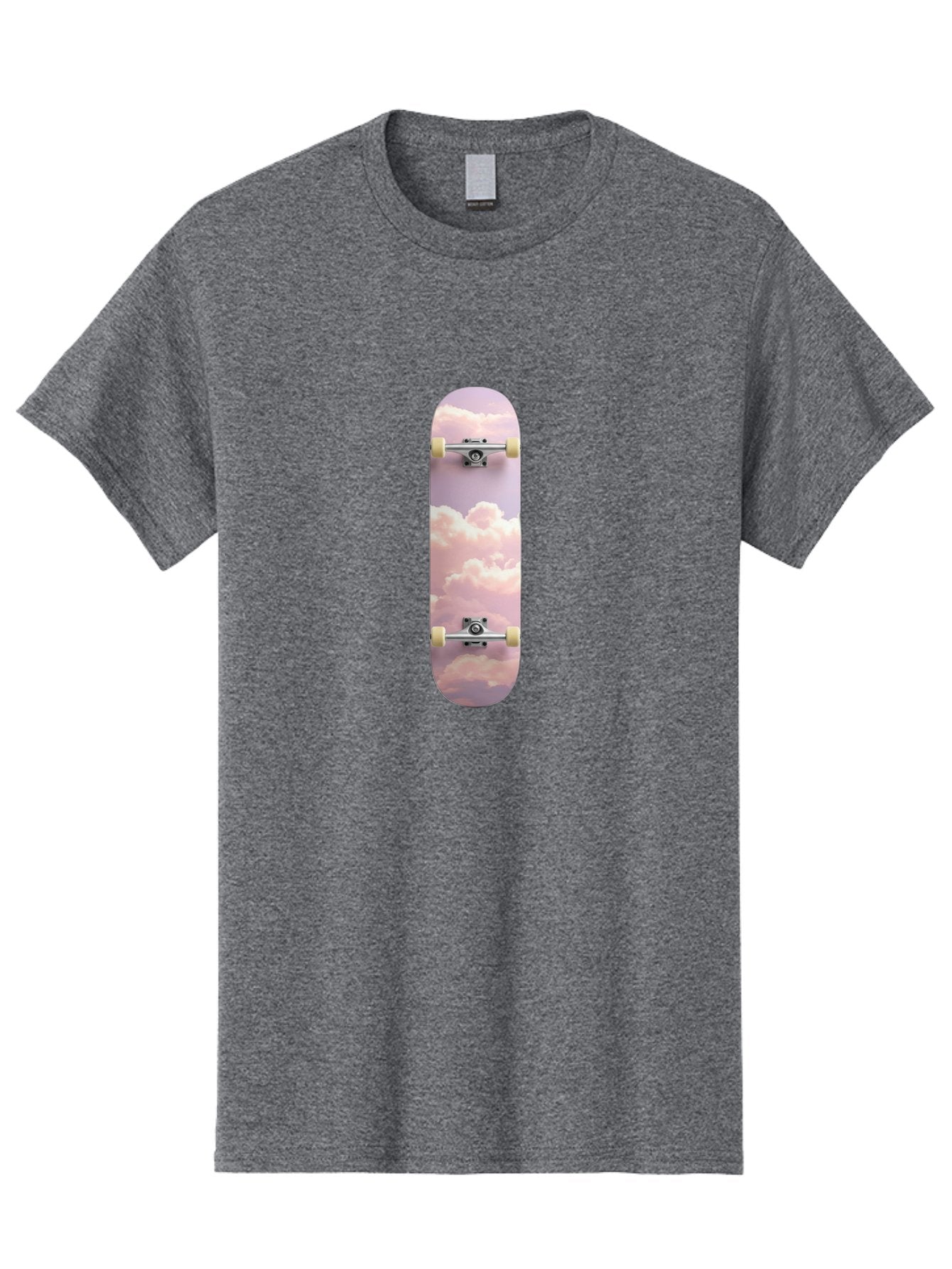 Clouds-Skateboard Men'S Graphic Tee, 100% Cotton, Comfortable Casual Summer Wear, Machine Washable, Vintage Camera, Old Camera, Antique Camera, Black Camera, Classic Photography, Photography Equipment, Nostalgic Device, Film Camera, Camera Art Bam062 12