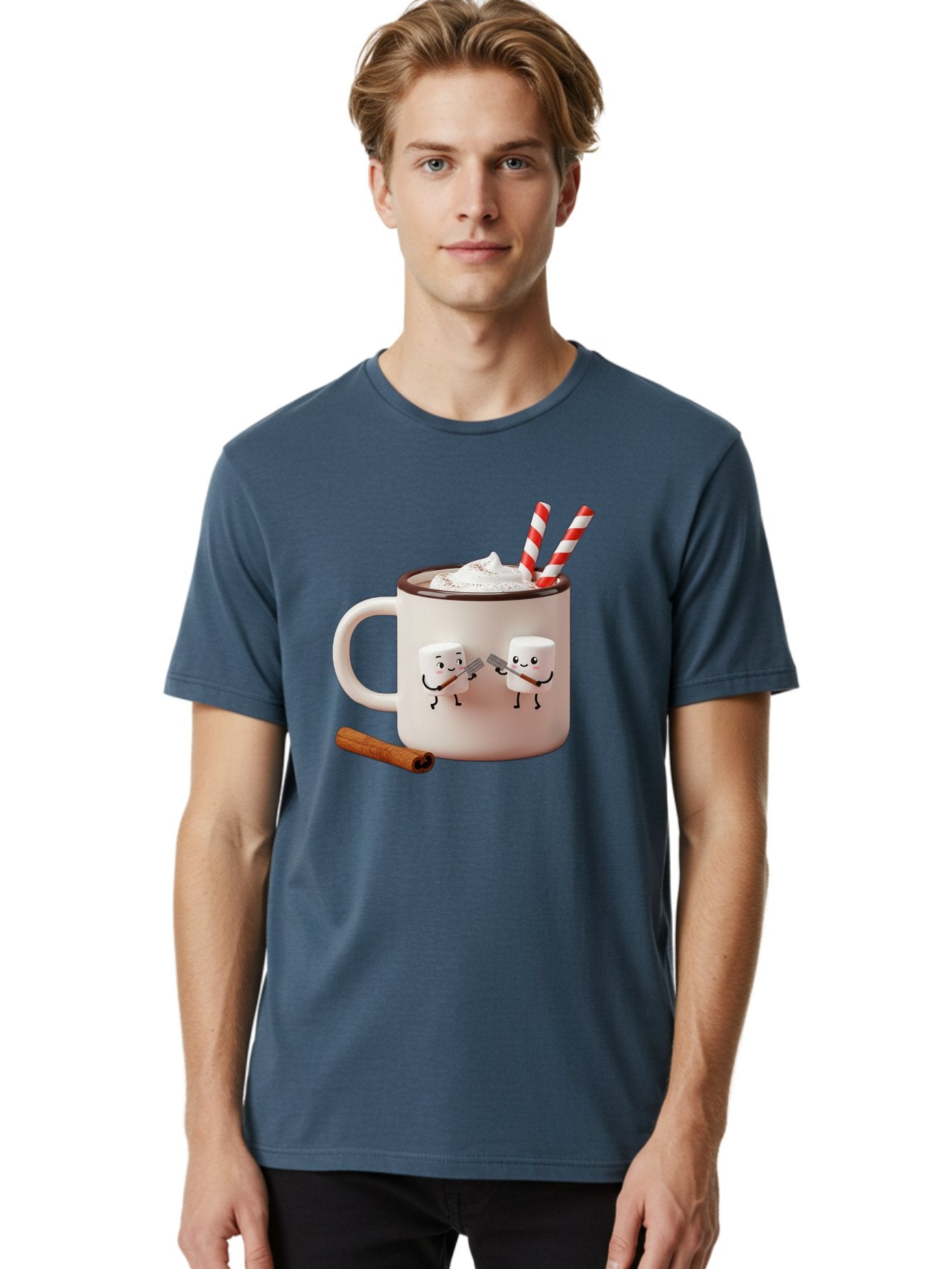 Cocoa-Mug Men'S Graphic Tee, 100% Cotton, Comfortable Casual Summer Wear, Machine Washable, Vintage Camera, Old Camera, Antique Camera, Black Camera, Classic Photography, Photography Equipment, Nostalgic Device, Film Camera, Camera Art Bam068 26