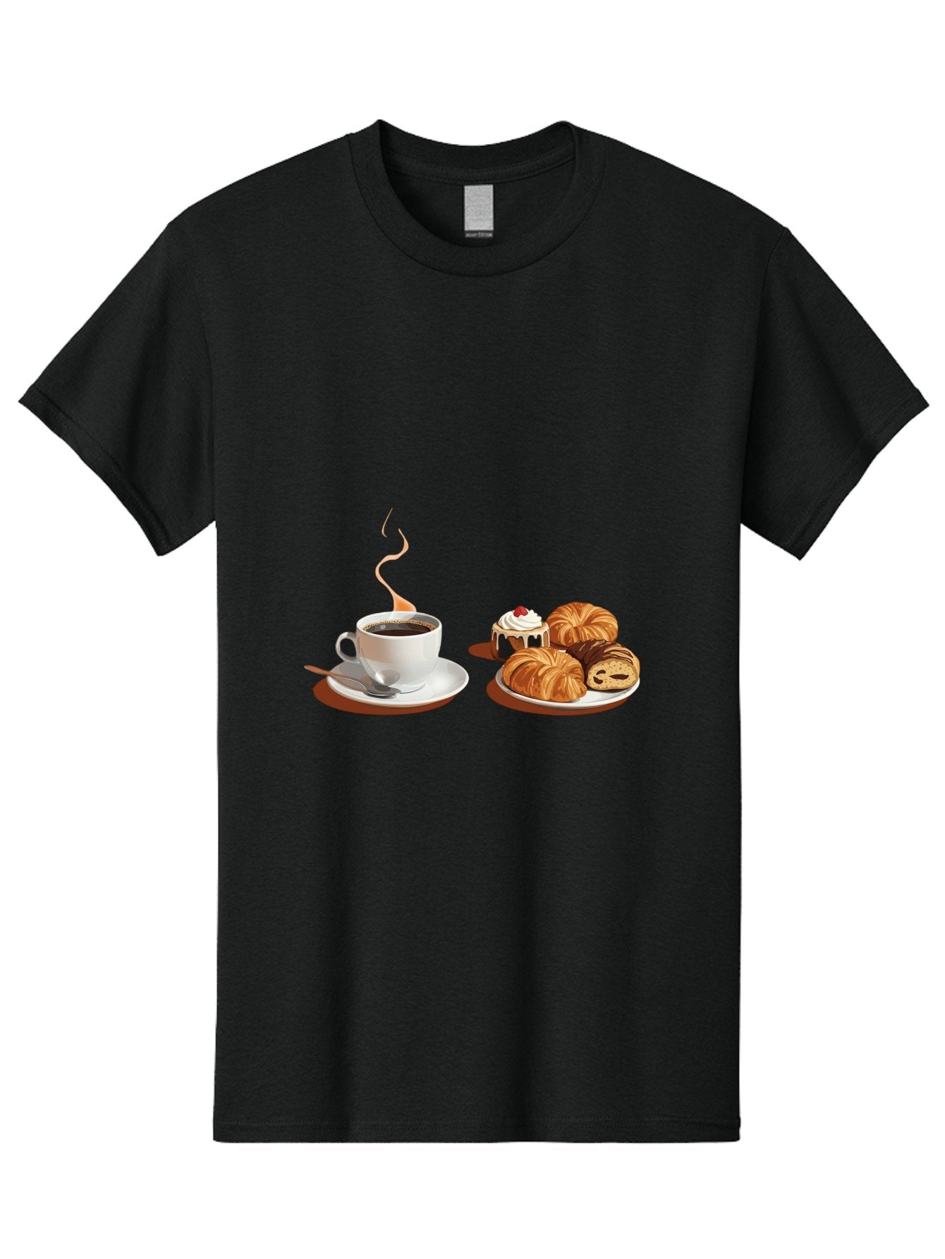Coffee-And-Pastries Men'S Graphic Tee, 100% Cotton, Comfortable Casual Summer Wear, Machine Washable, Vintage Camera, Old Camera, Antique Camera, Black Camera, Classic Photography, Photography Equipment, Nostalgic Device, Film Camera, Bam069