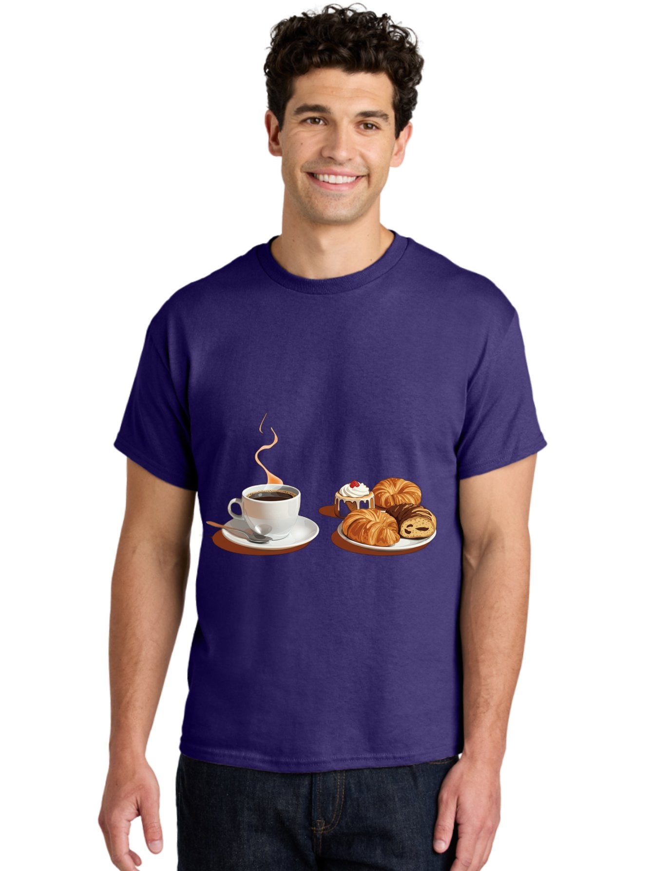 Coffee-And-Pastries Men'S Graphic Tee, 100% Cotton, Comfortable Casual Summer Wear, Machine Washable, Vintage Camera, Old Camera, Antique Camera, Black Camera, Classic Photography, Photography Equipment, Nostalgic Device, Film Camera, Bam069 16