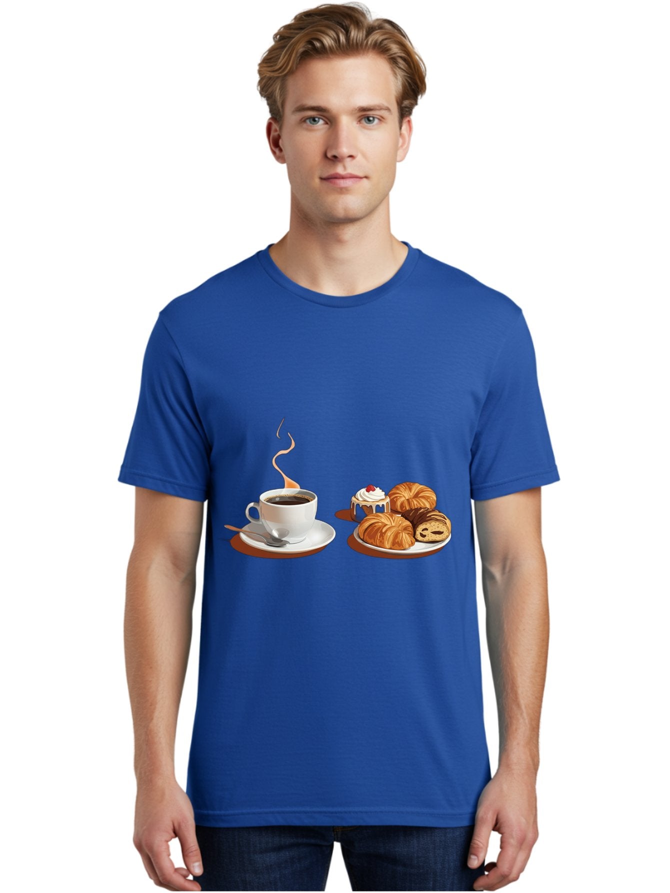 Coffee-And-Pastries Men'S Graphic Tee, 100% Cotton, Comfortable Casual Summer Wear, Machine Washable, Vintage Camera, Old Camera, Antique Camera, Black Camera, Classic Photography, Photography Equipment, Nostalgic Device, Film Camera, Bam069 28
