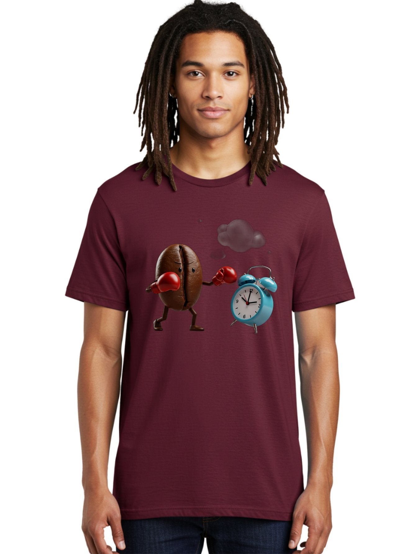 Coffee-Bean-Boxer-1 Men'S Graphic Tee, 100% Cotton, Comfortable Casual Summer Wear, Machine Washable, Vintage Camera, Old Camera, Antique Camera, Black Camera, Classic Photography, Photography Equipment, Nostalgic Device, Film Camera, Bam070 30