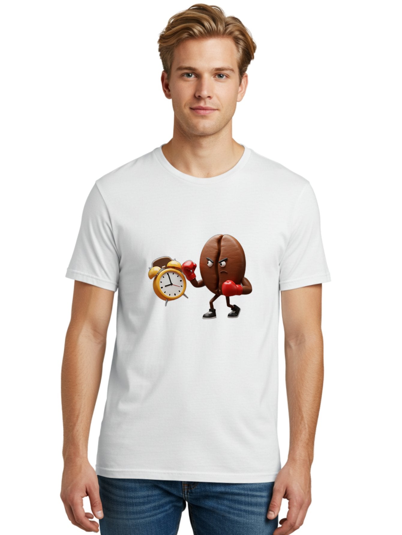 Coffee-Bean-Boxer Men'S Graphic Tee, 100% Cotton, Comfortable Casual Summer Wear, Machine Washable, Vintage Camera, Old Camera, Antique Camera, Black Camera, Classic Photography, Photography Equipment, Nostalgic Device, Film Camera, Camera Art Bam071 26