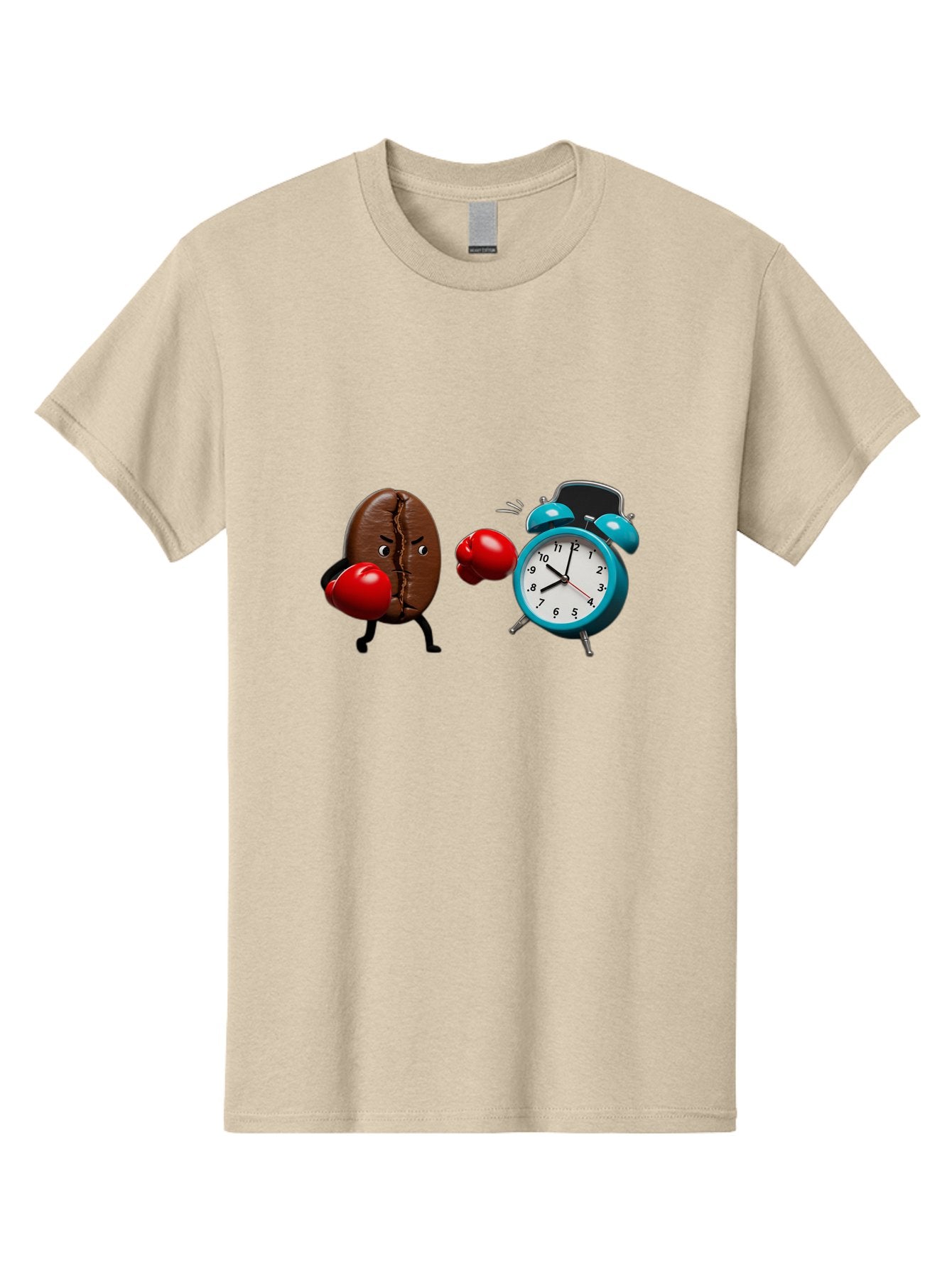 Coffee-Bean-Vs-Alarm-Clock Men'S Graphic Tee, 100% Cotton, Comfortable Casual Summer Wear, Machine Washable, Vintage Camera, Old Camera, Antique Camera, Black Camera, Classic Photography, Photography Equipment, Nostalgic Device, Film Camera, Bam077 10