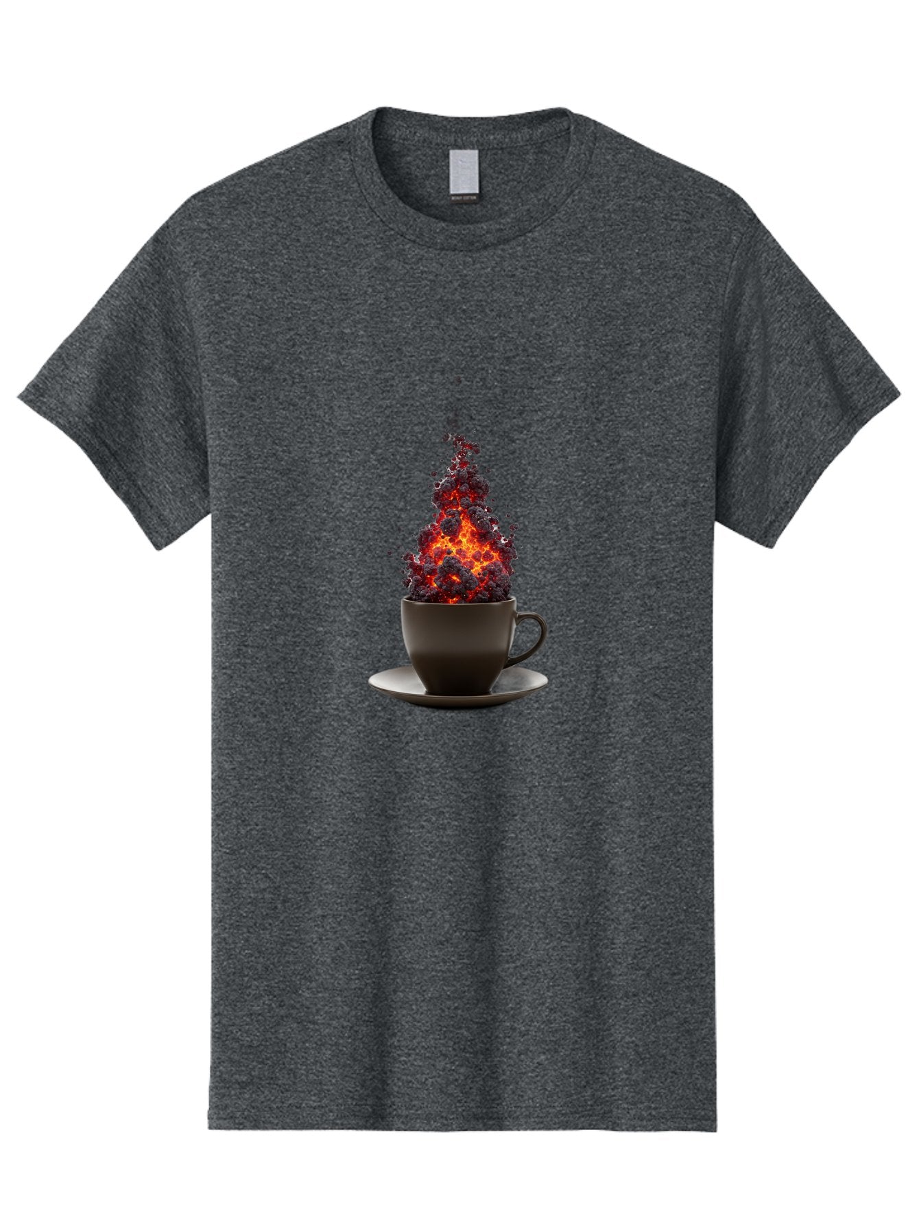 Coffee-Cup-Erupting Men'S Graphic Tee, 100% Cotton, Comfortable Casual Summer Wear, Machine Washable, Vintage Camera, Old Camera, Antique Camera, Black Camera, Classic Photography, Photography Equipment, Nostalgic Device, Film Camera, Bam081 14