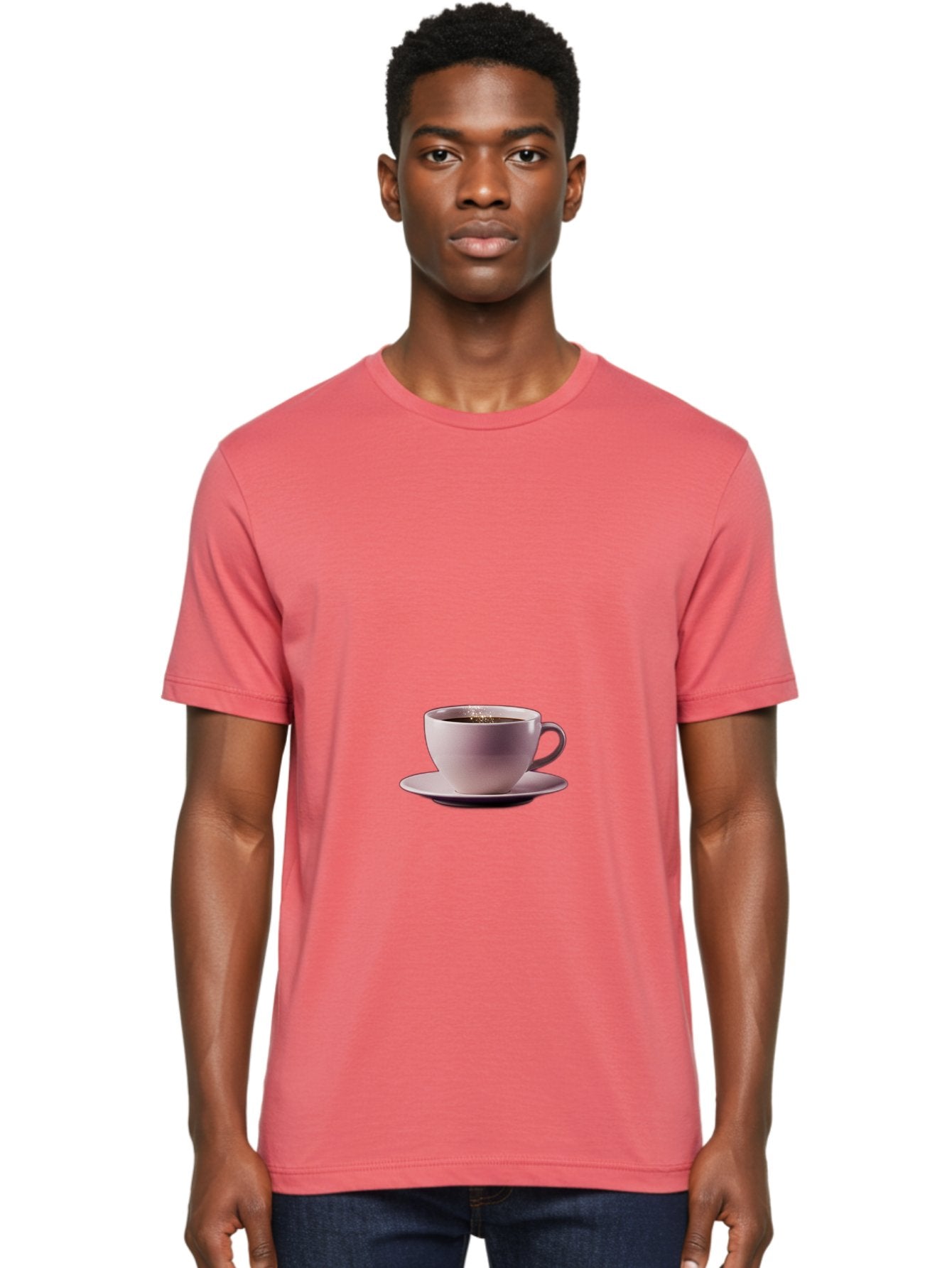 Coffee-Cup Men'S Graphic Tee, 100% Cotton, Comfortable Casual Summer Wear, Machine Washable, Vintage Camera, Old Camera, Antique Camera, Black Camera, Classic Photography, Photography Equipment, Nostalgic Device, Film Camera, Camera Art Bam083 19